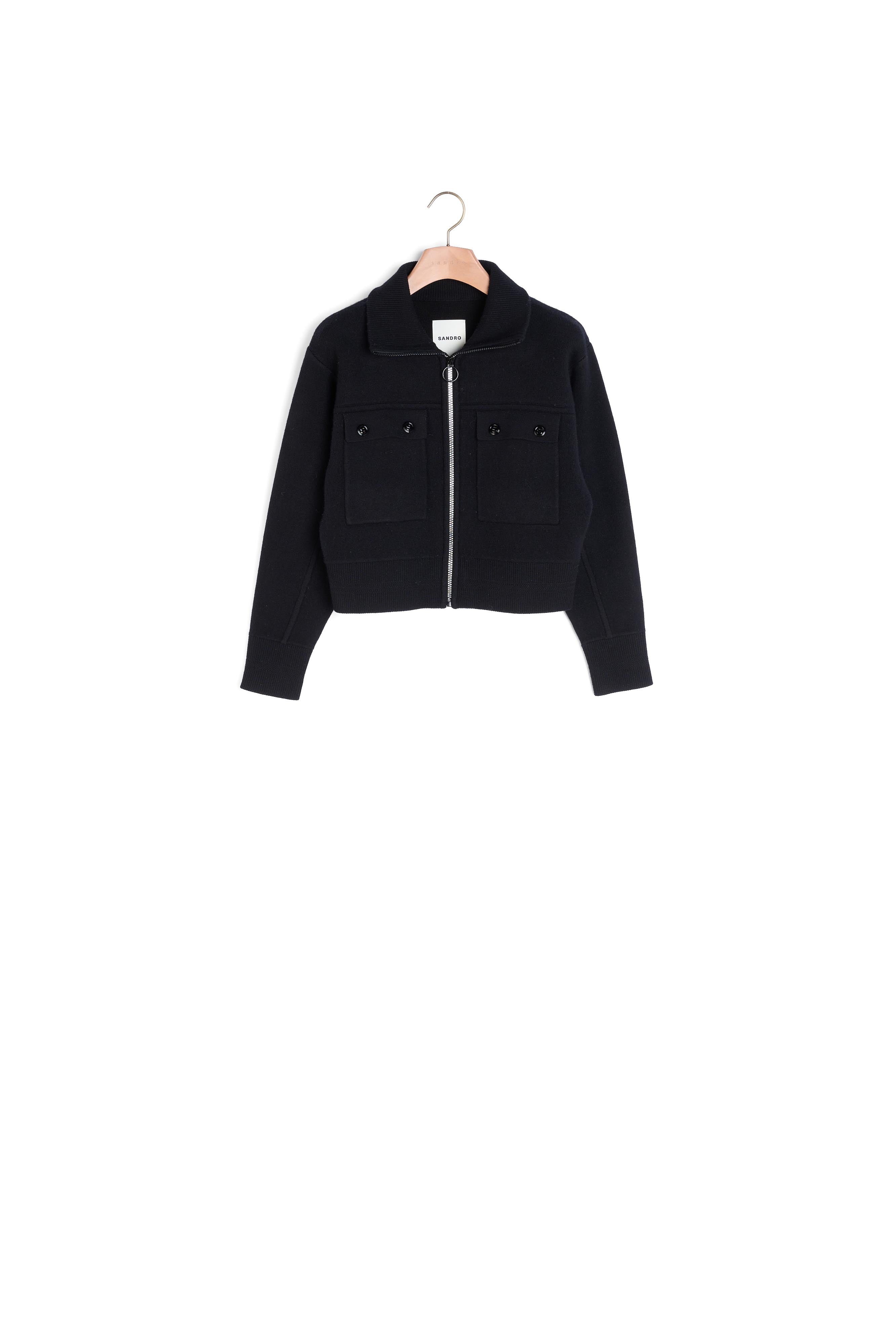 Cardicoat zippé Sandro seconde main