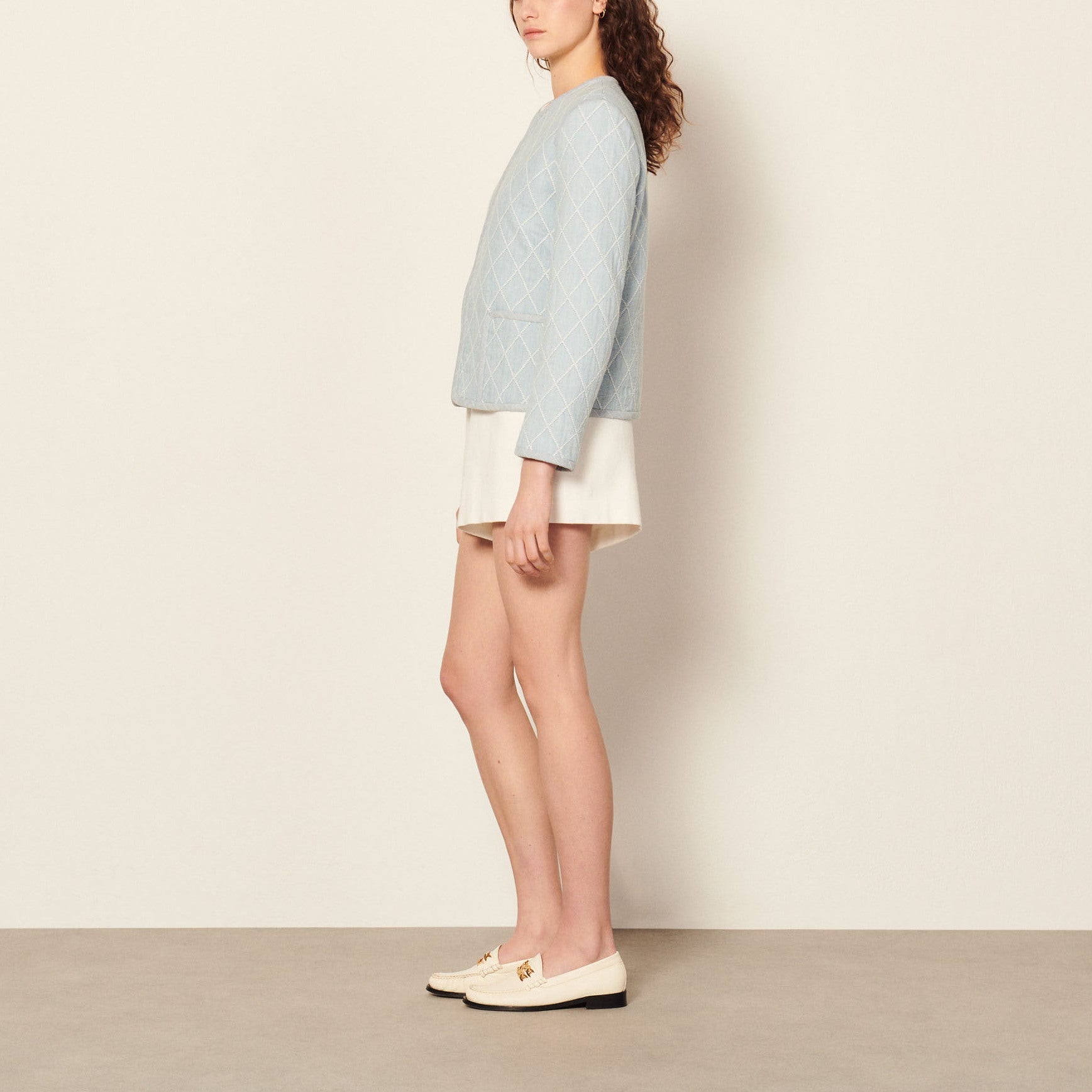 Veste en Jean Sandro seconde main