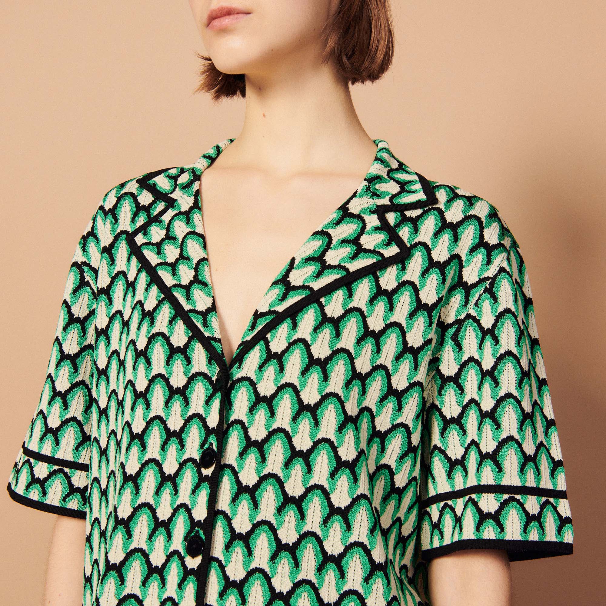 Cardigan à manches courtes Sandro seconde main