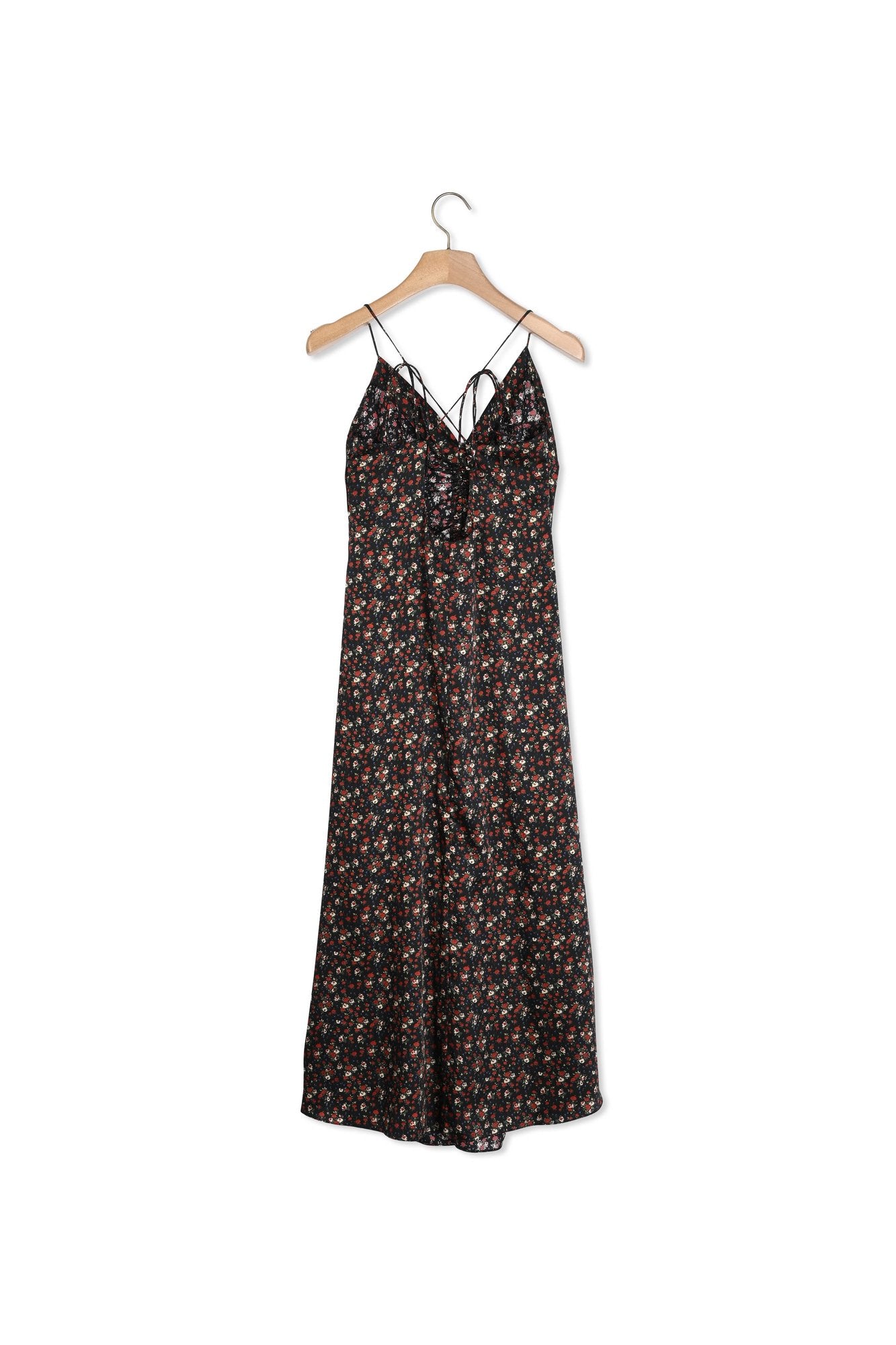 Robe longue à fines bretelles Sandro seconde main