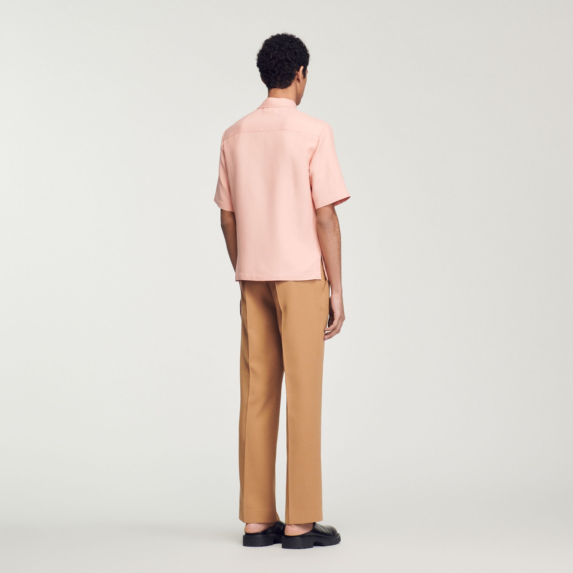 Chemise Rose Clair Sandro seconde main