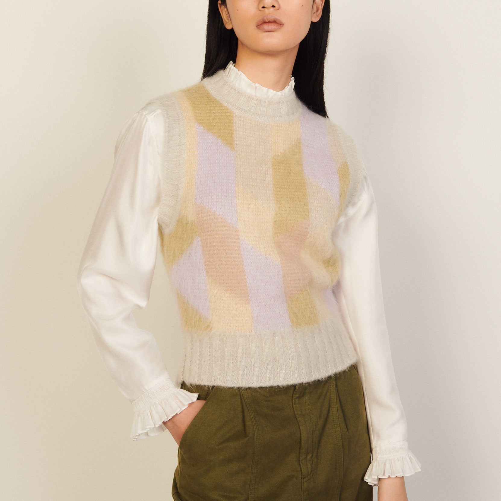 Pantalon Kaki Sandro seconde main