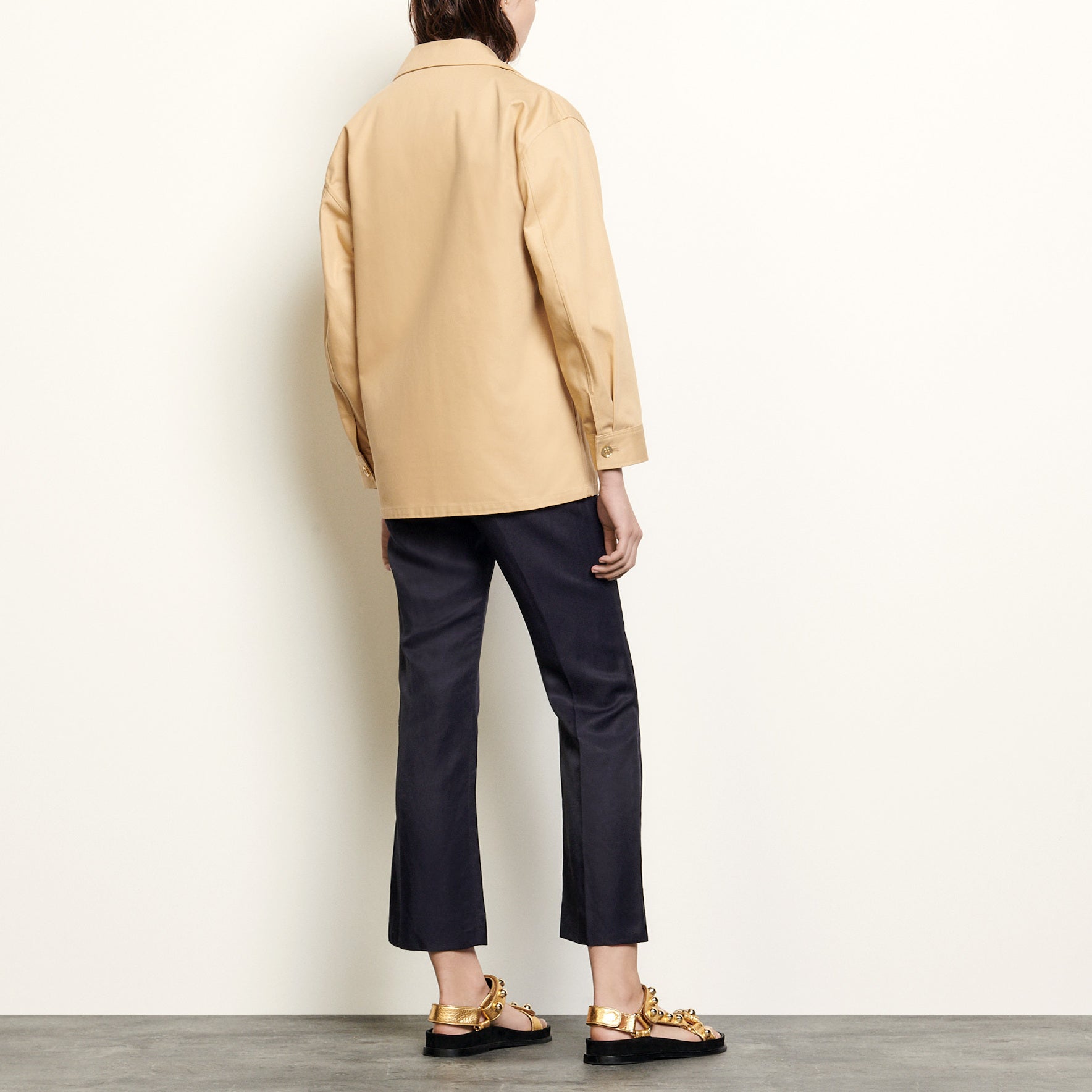 Veste Chemise à ornements Sandro seconde main