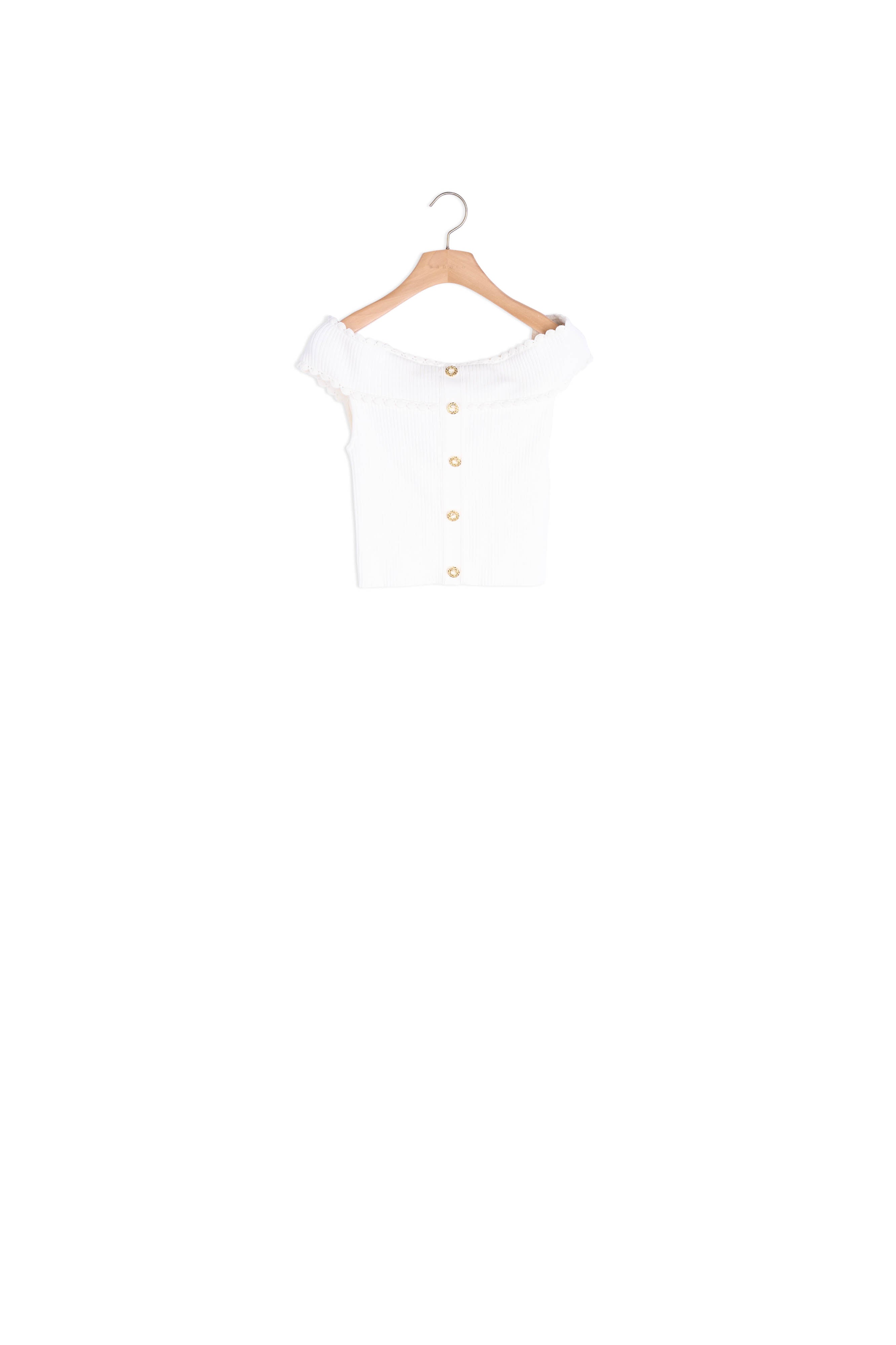 Top court en Maille Sandro seconde main