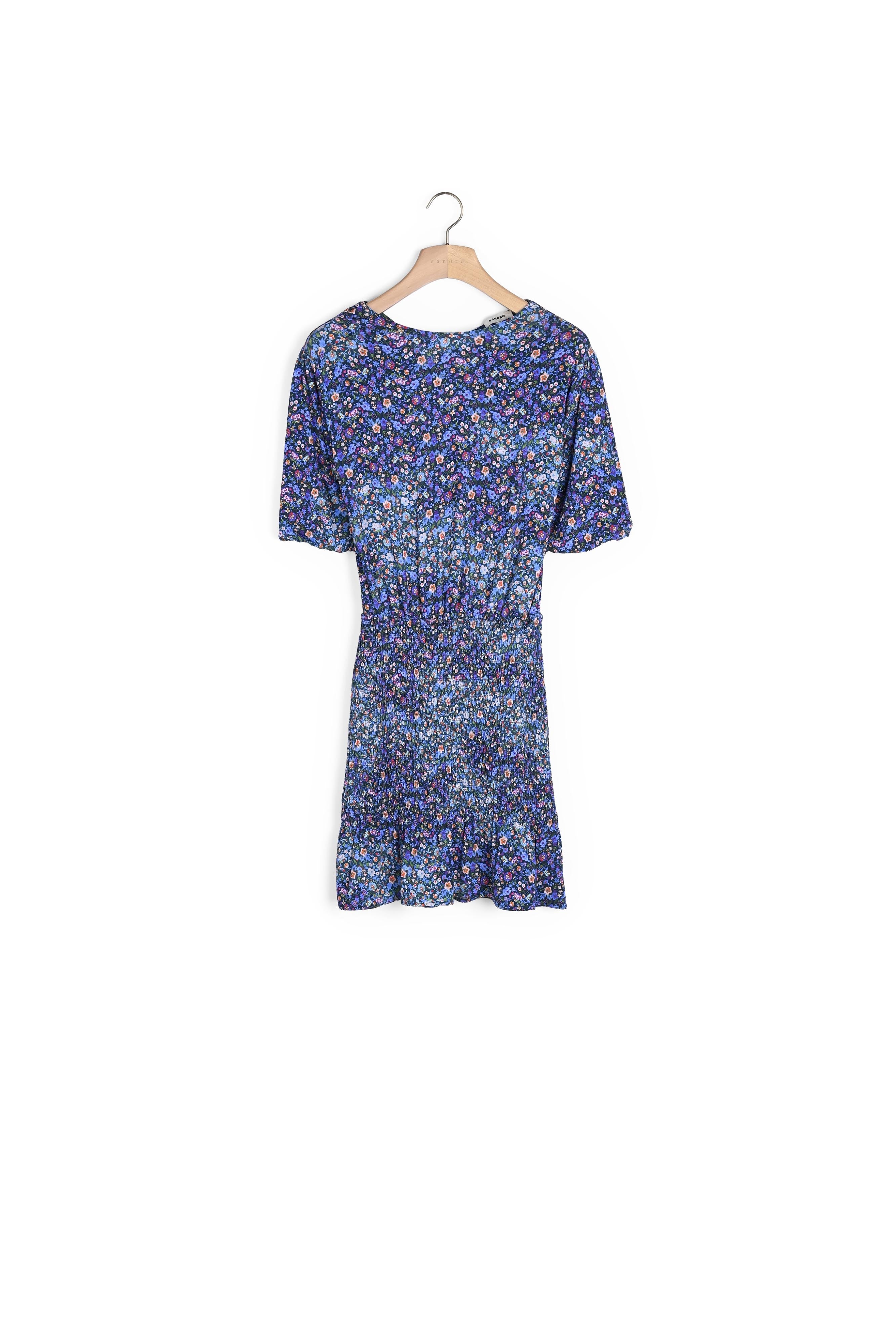 Robe courte imprimé fleuri Sandro seconde main