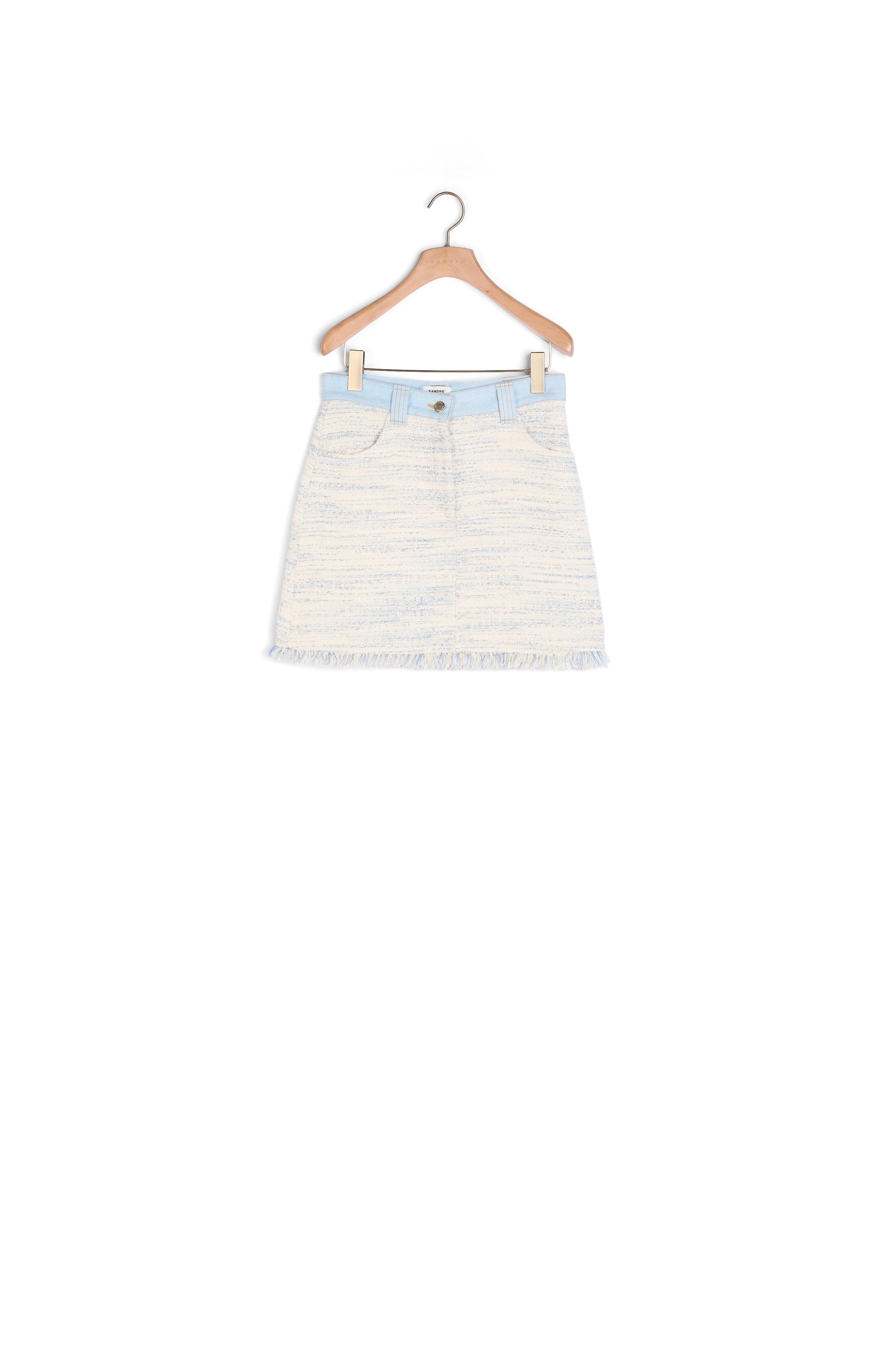 Jupe courte en tweed Sandro seconde main