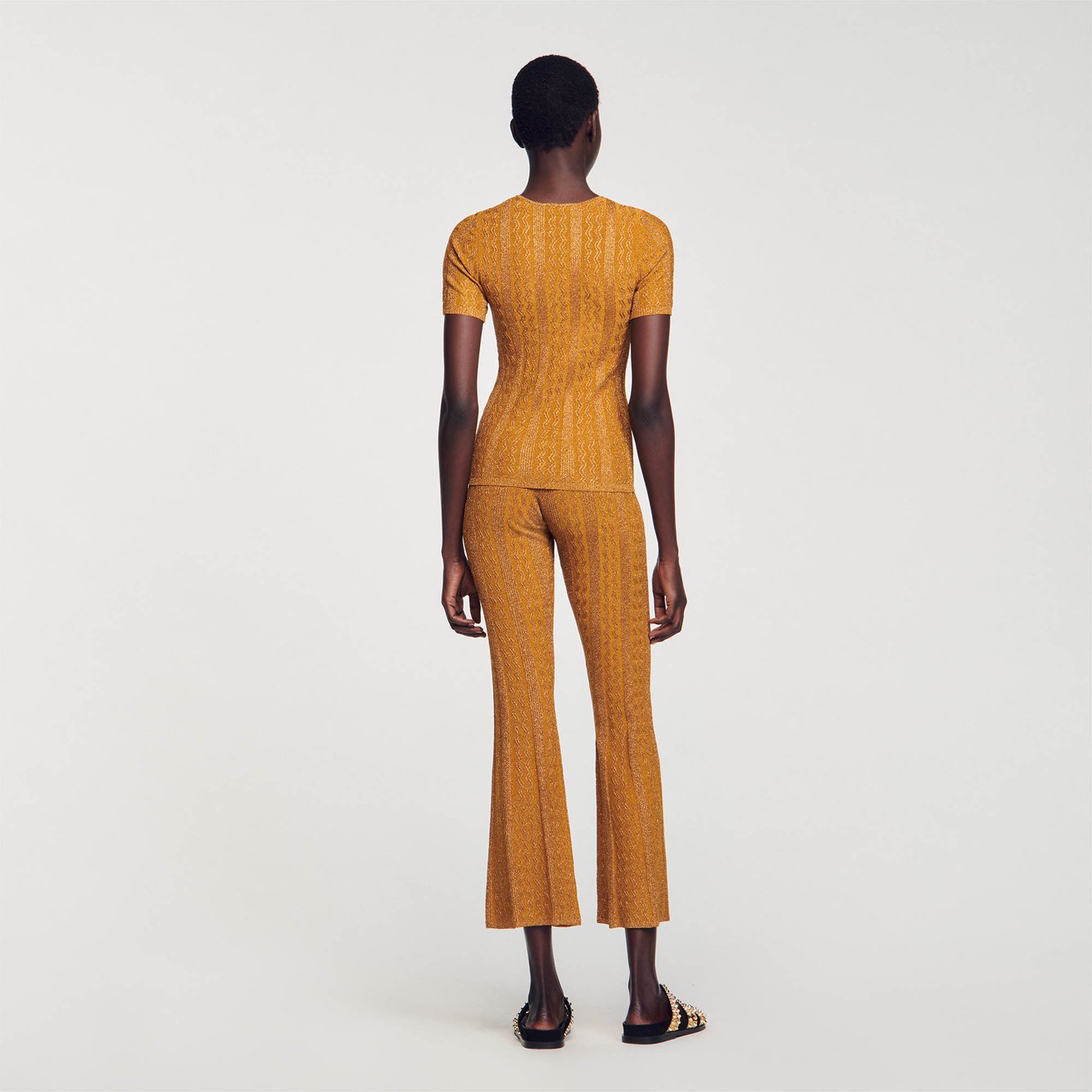 Top en Maille scintillante Sandro seconde main