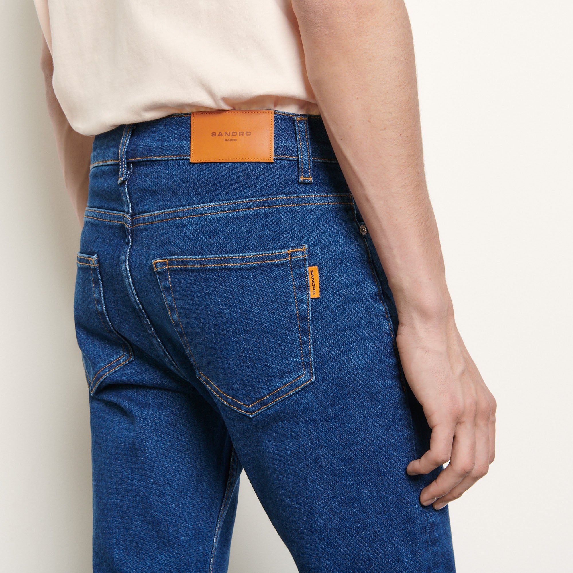 Jean en coton stretch Sandro seconde main