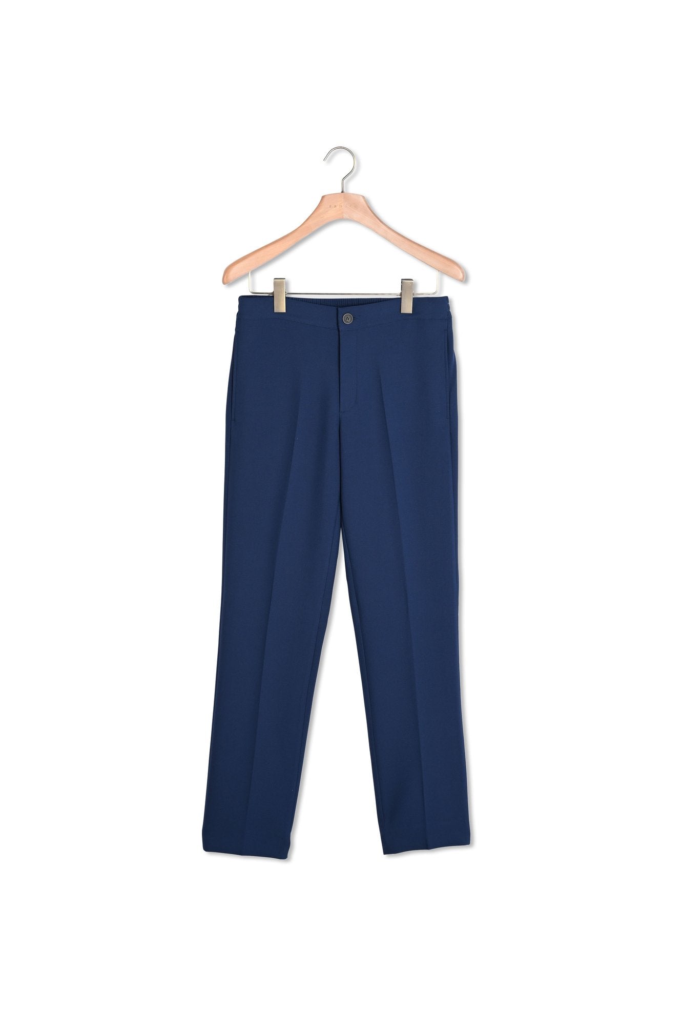 Pantalon droit à motif imprimé Sandro seconde main