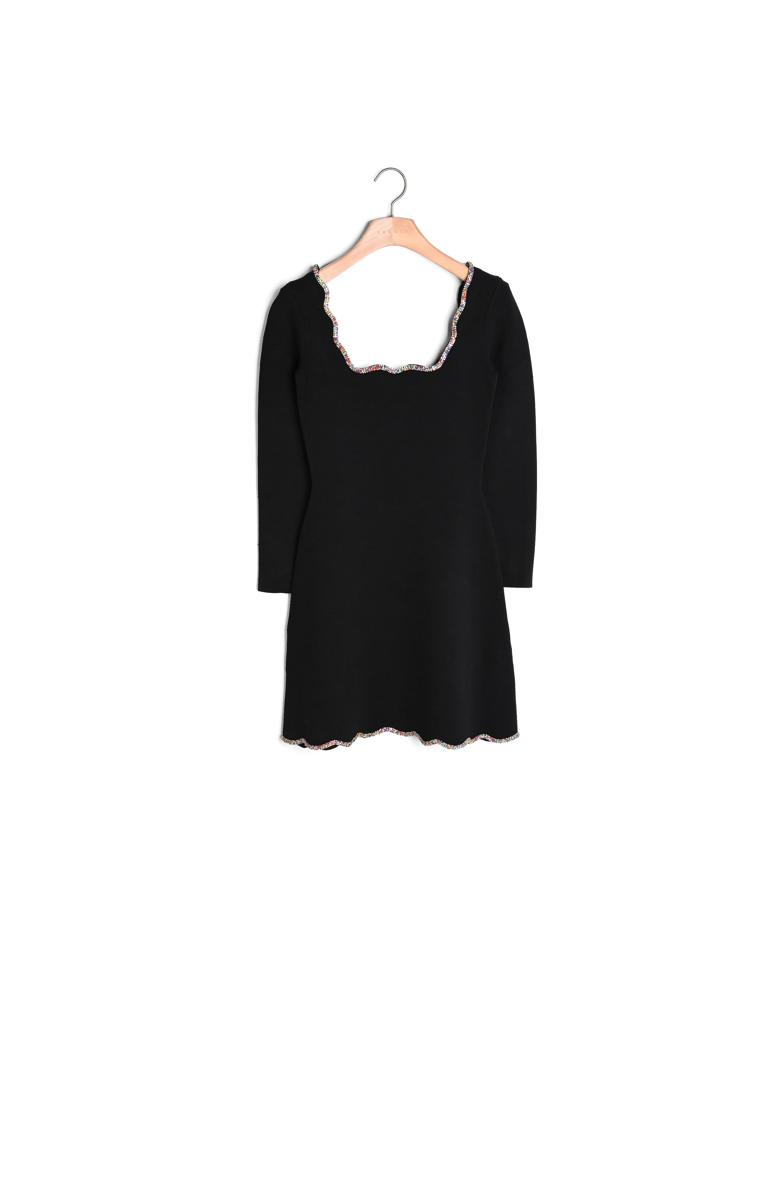 Robe courte en velours Sandro seconde main