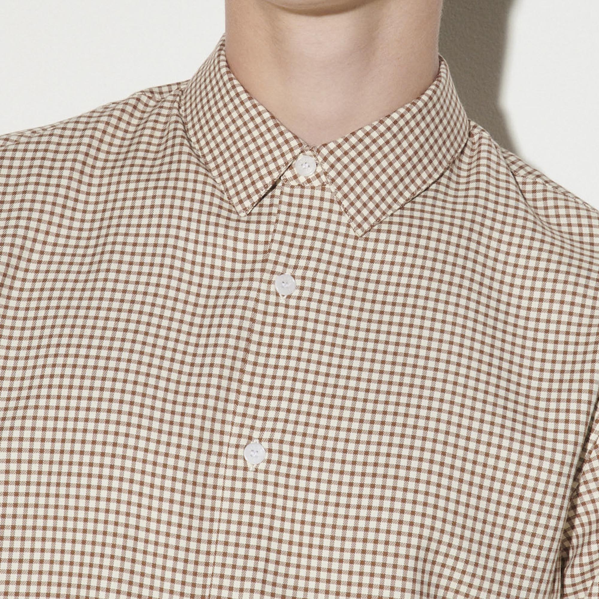 Chemise à petits carreaux Sandro seconde main