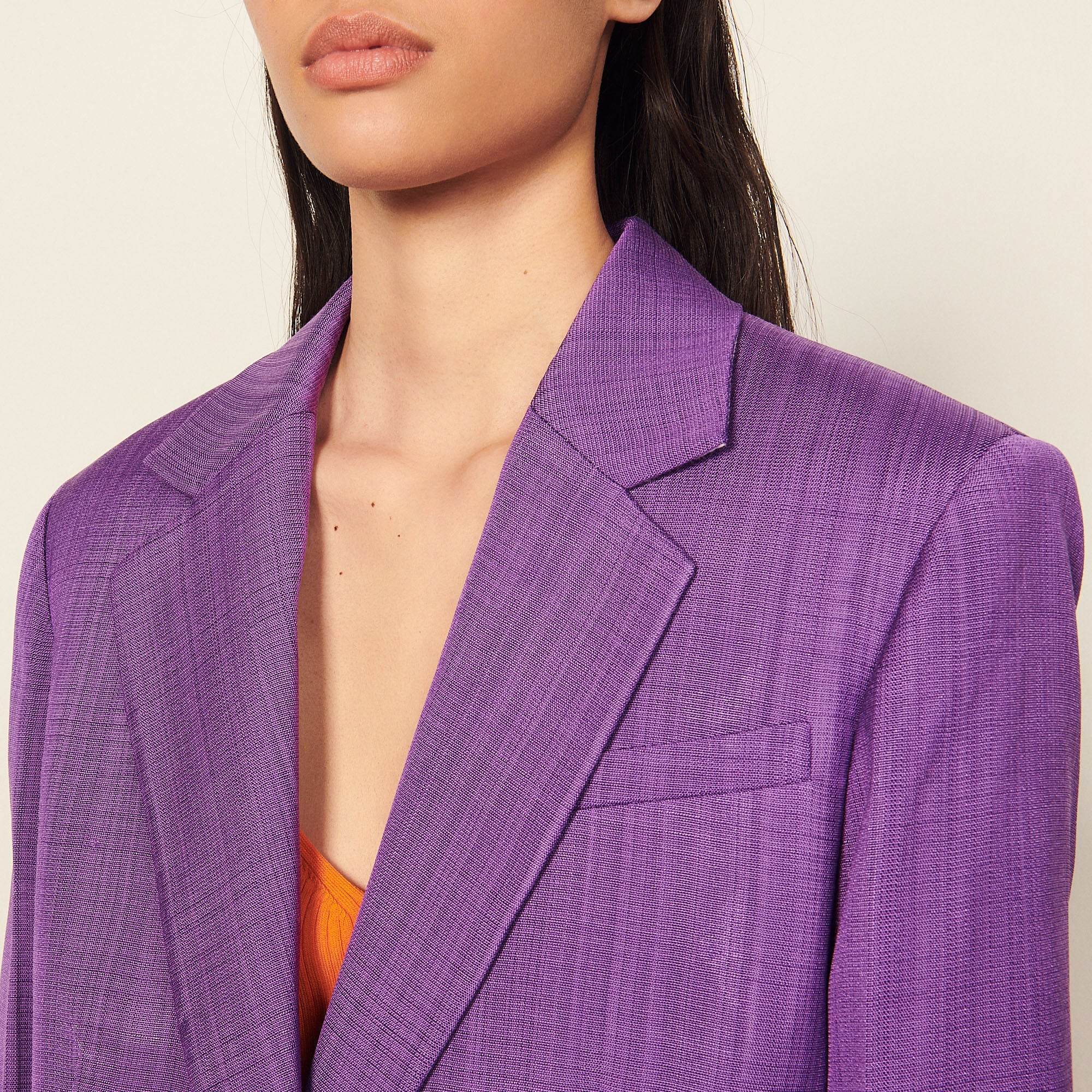 Veste de tailleur oversize Sandro seconde main