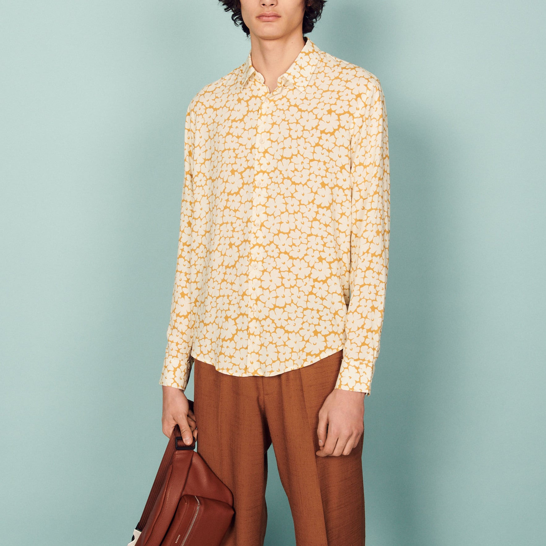 Chemise imprimée Sandro seconde main