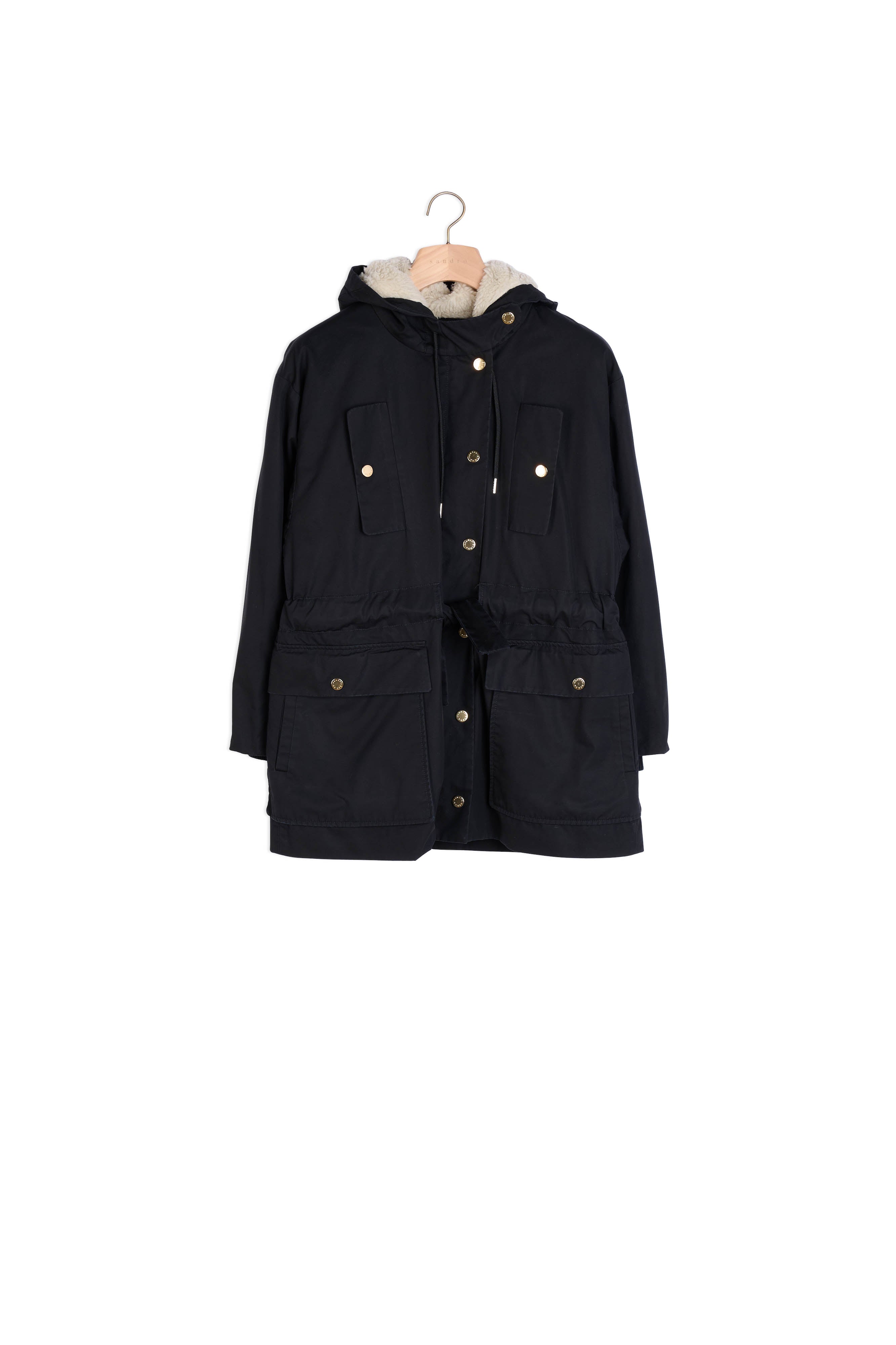 Parka mi-longue Sandro seconde main