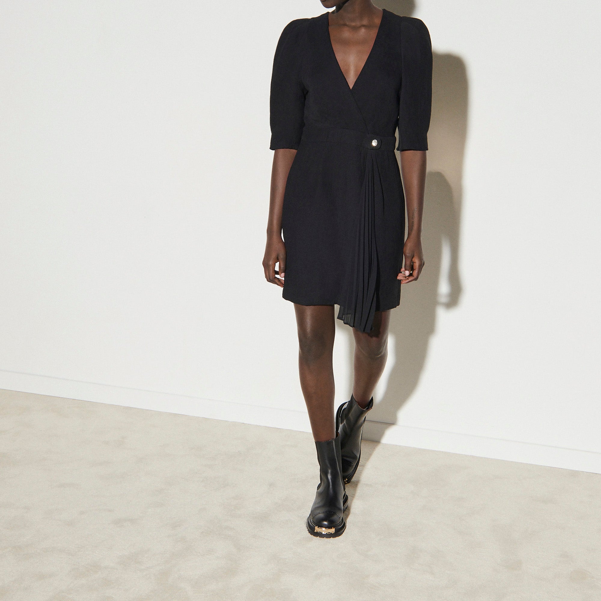 Robe courte portefeuille Sandro seconde main