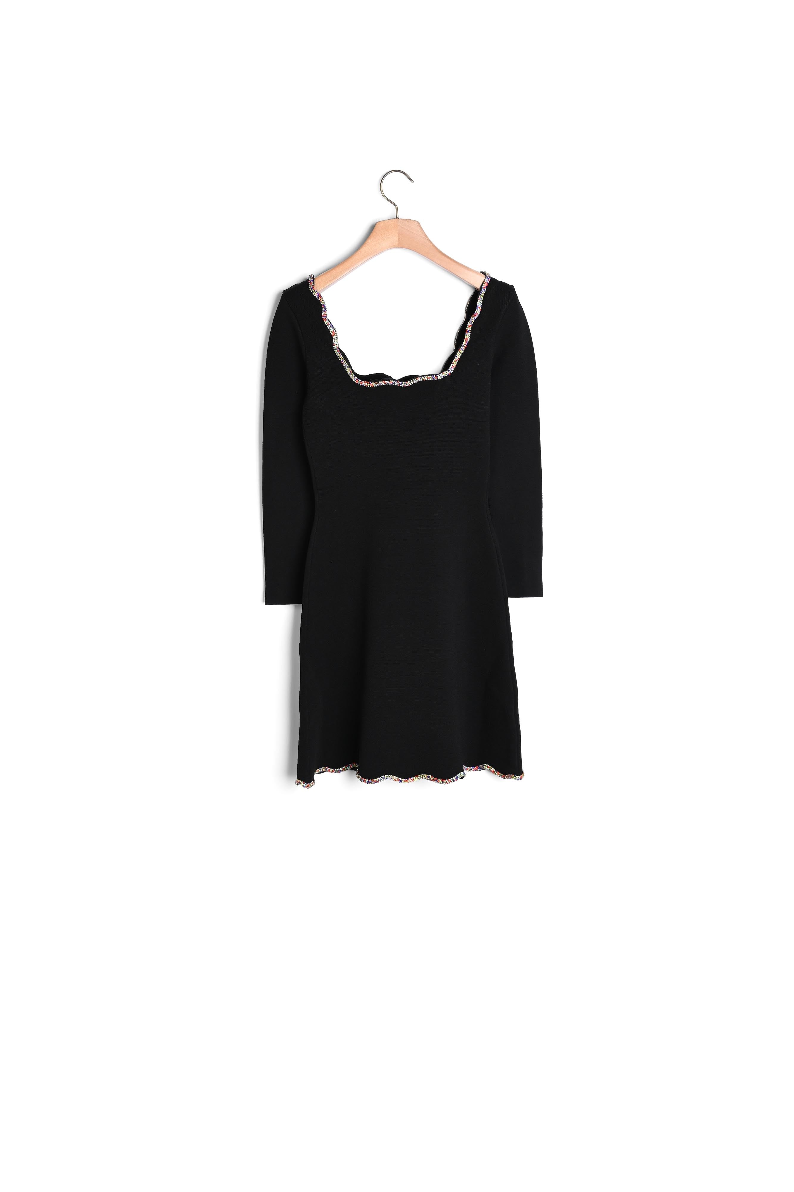 Robe courte en velours Sandro seconde main