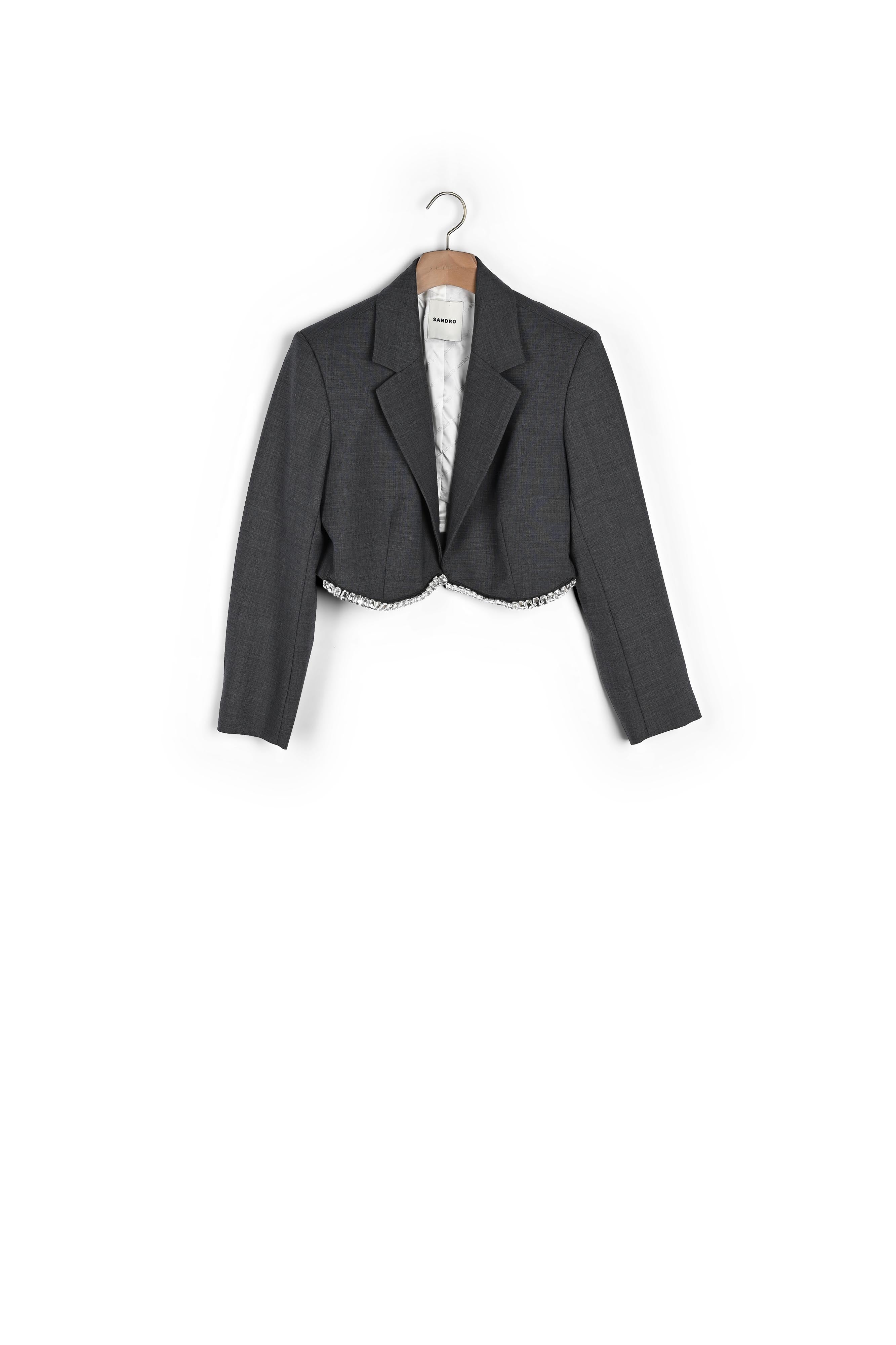 Veste de tailleur courte Sandro seconde main