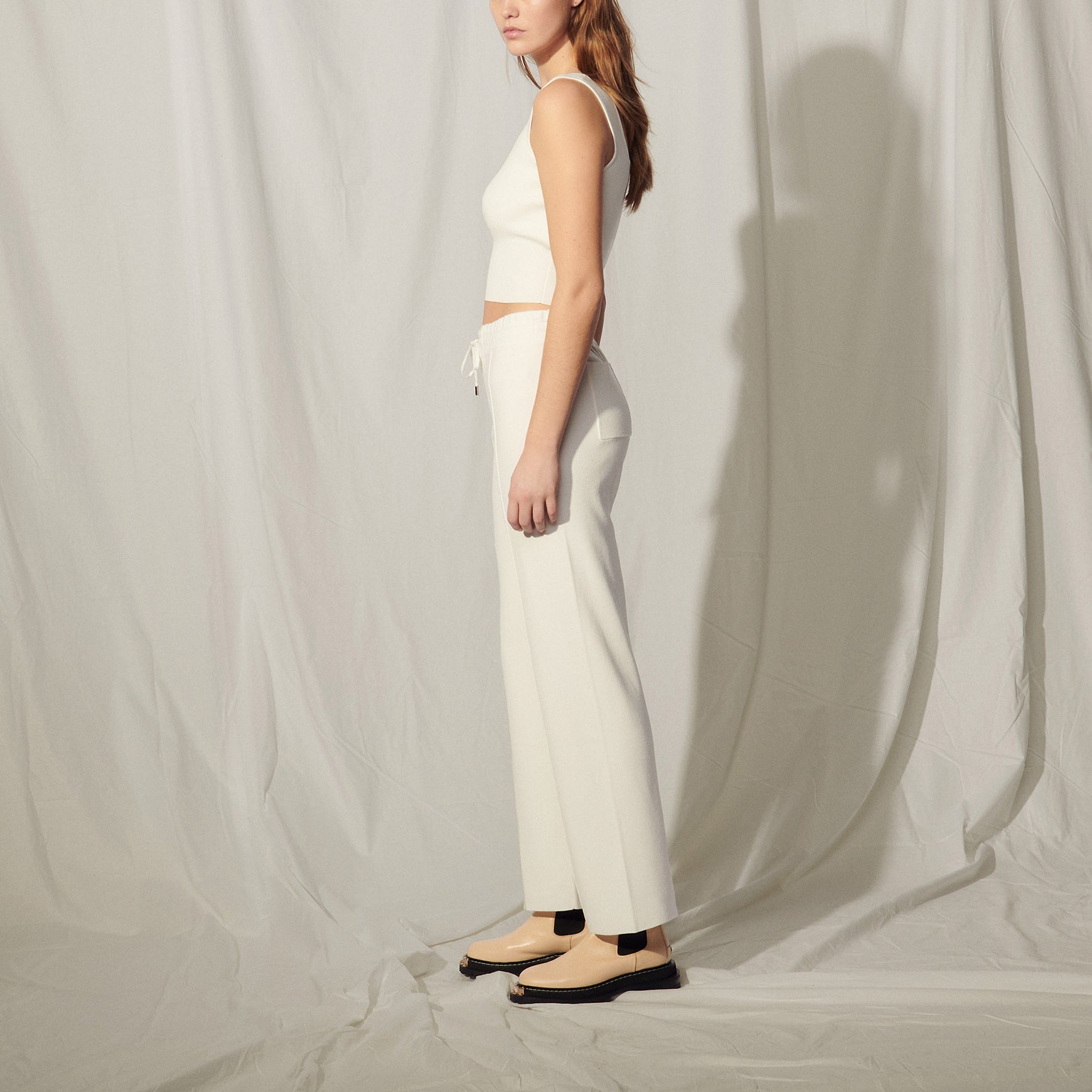 Jogging en Maille coupe droite Sandro seconde main