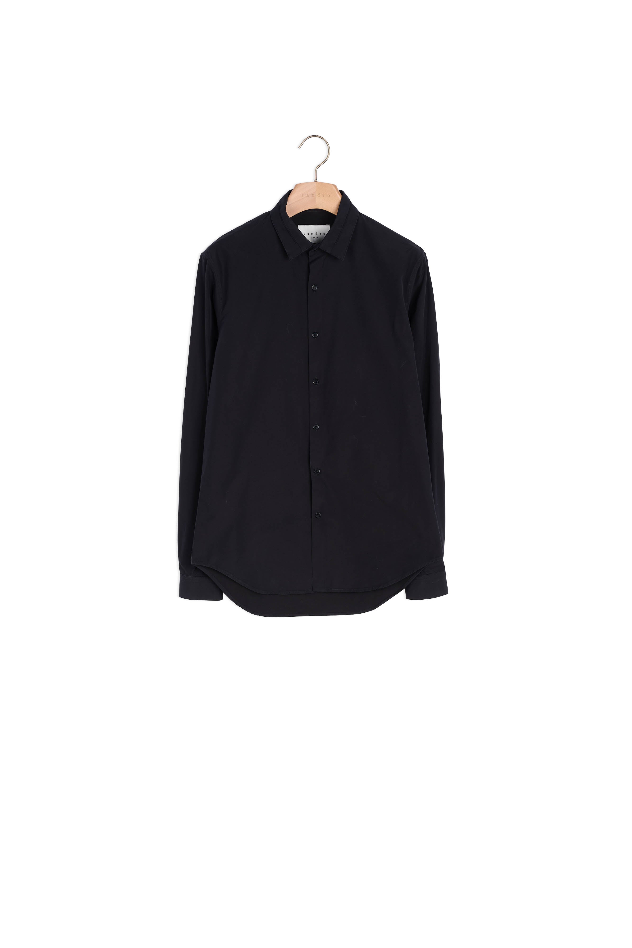 Chemise Noir Sandro seconde main
