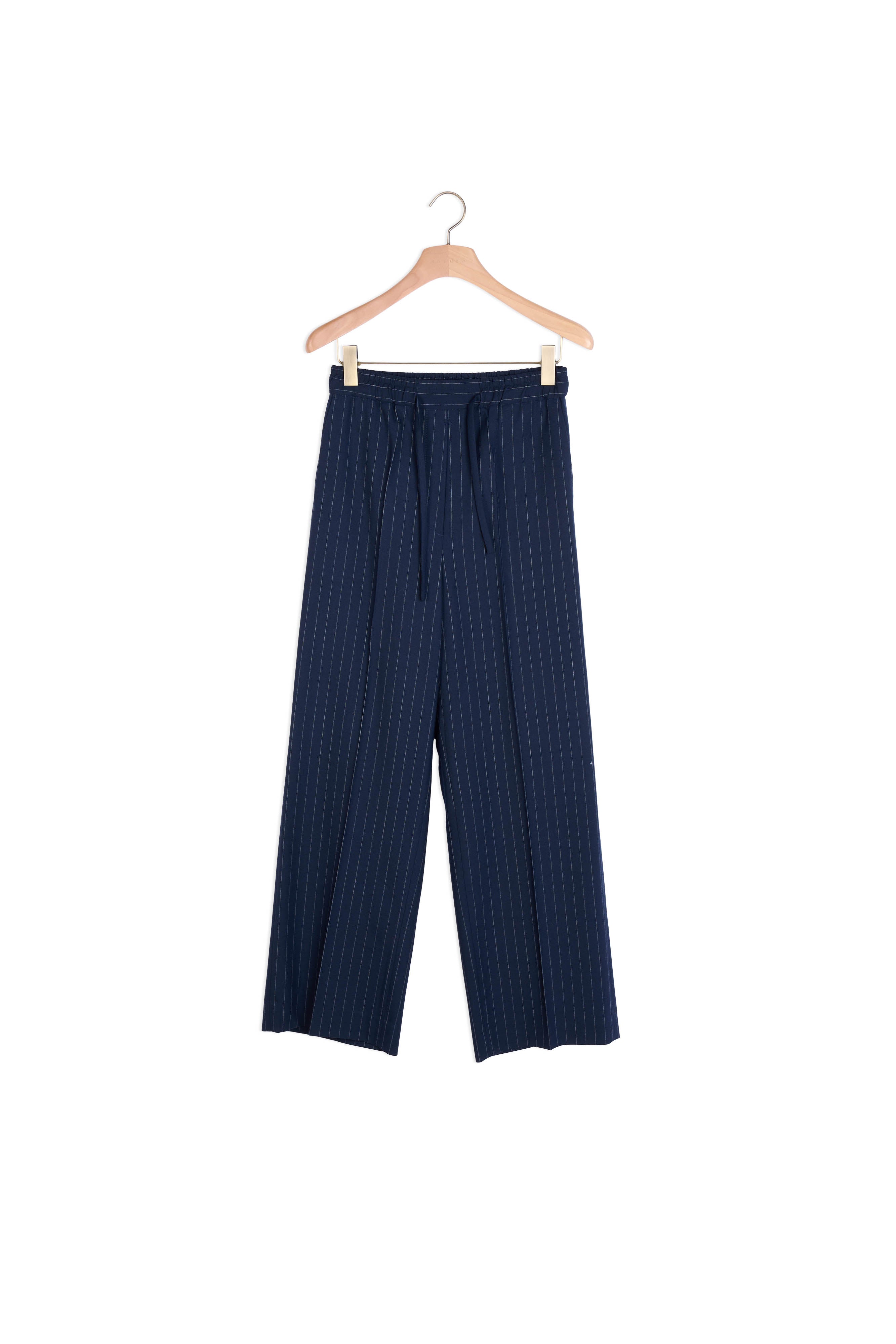 Pantalon large à rayures Sandro seconde main