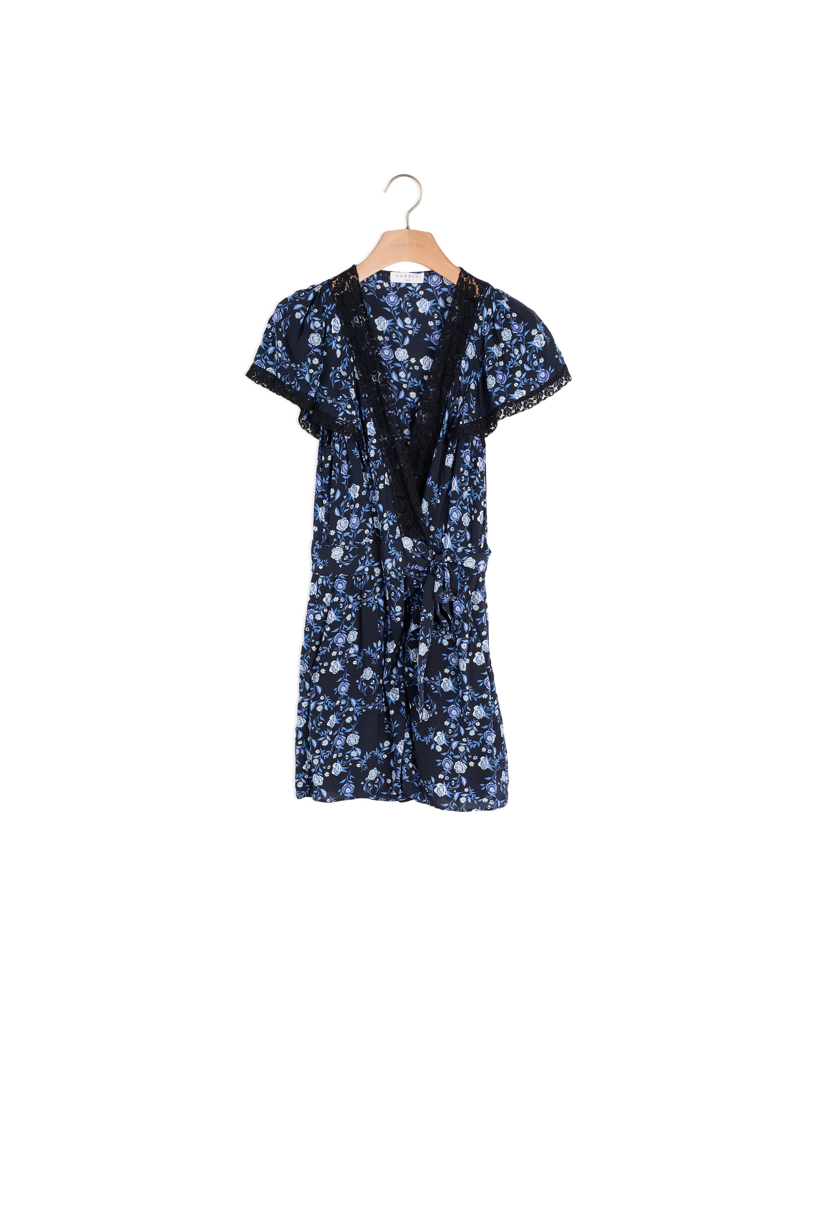 Combi-Short imprimée à manches courtes Sandro seconde main