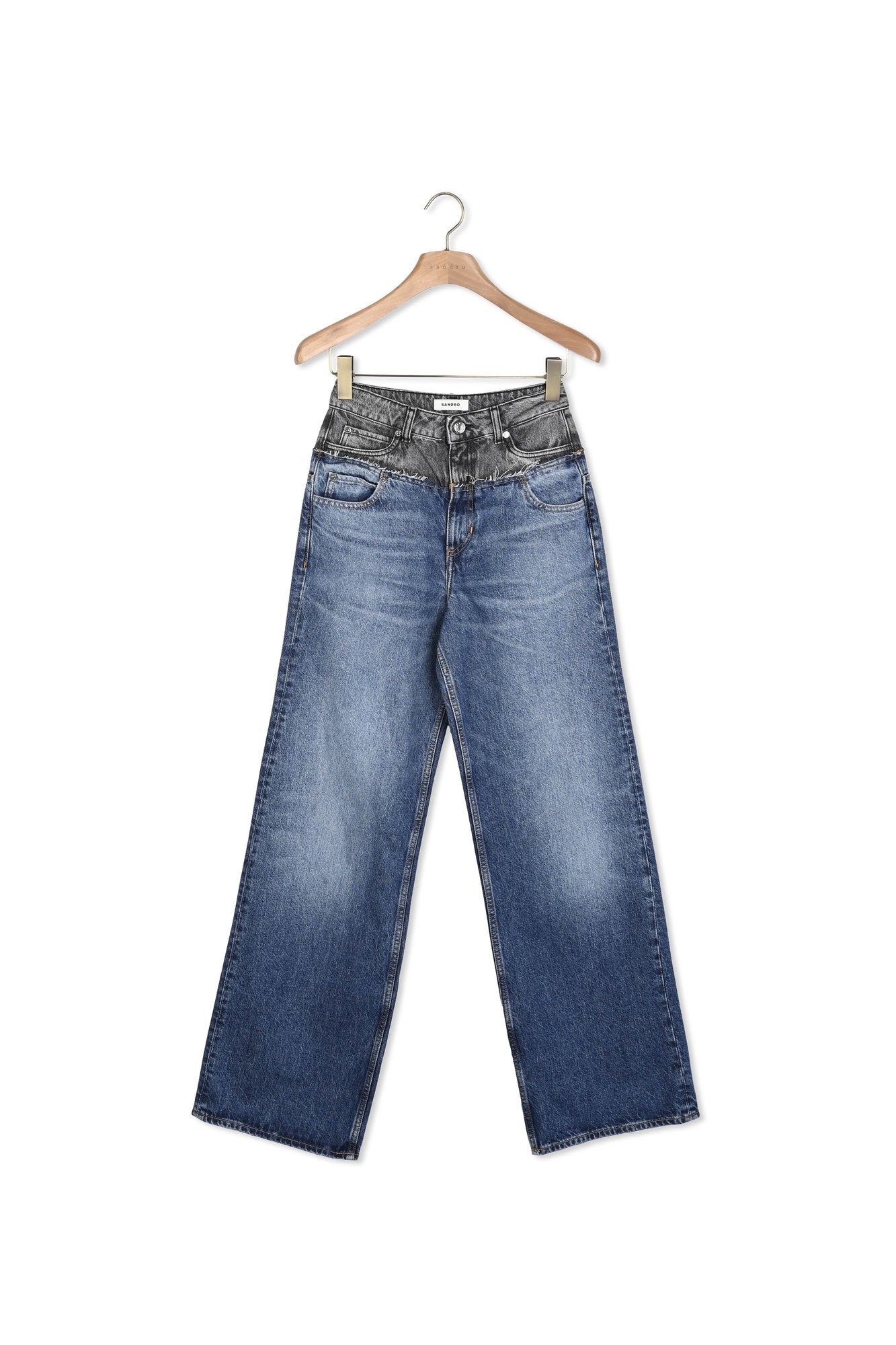 Jean double ceinture Sandro seconde main