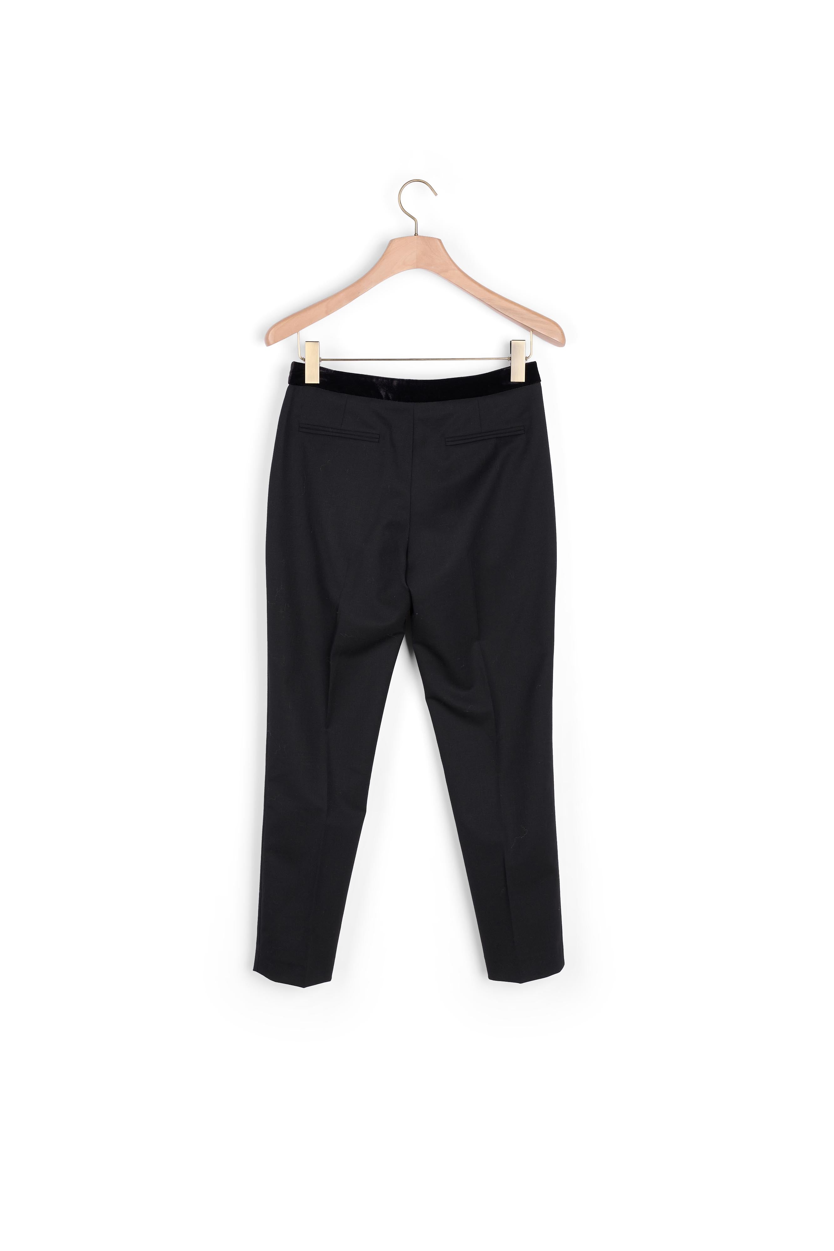 Pantalon de costume droit Sandro seconde main