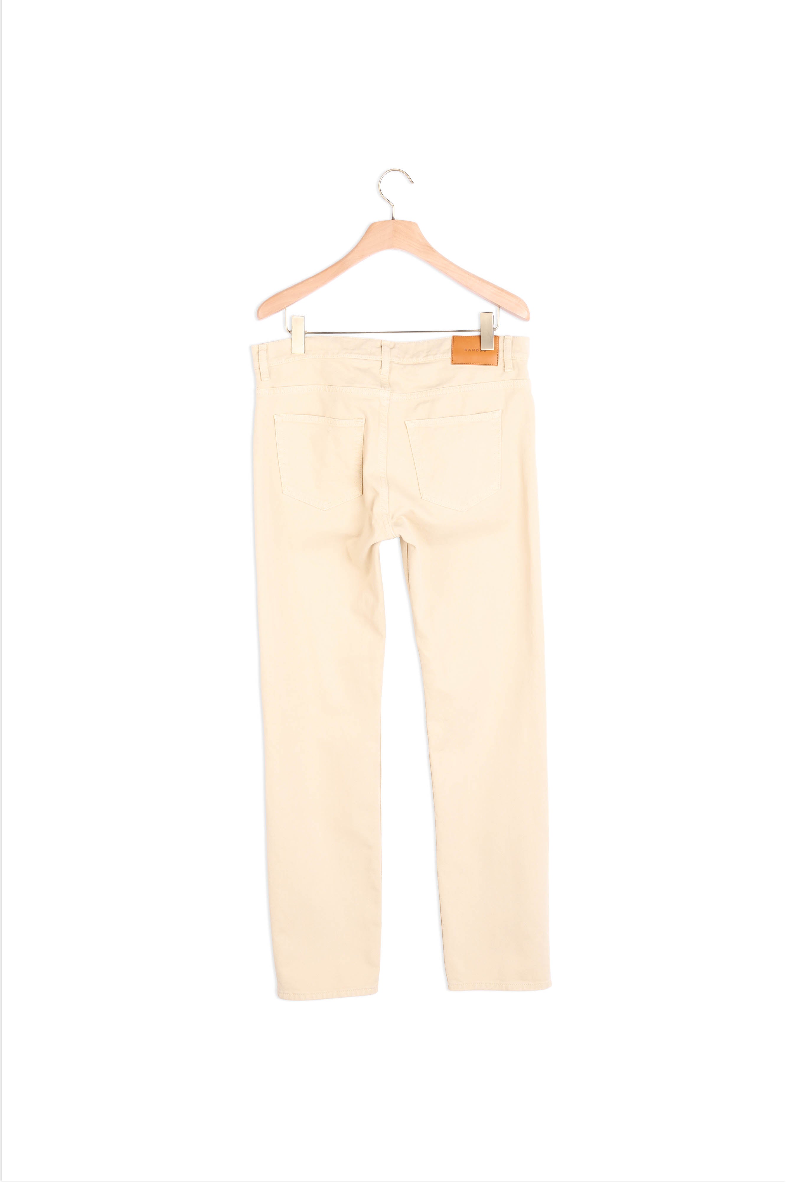 Jean en coton coupe slim Sandro seconde main