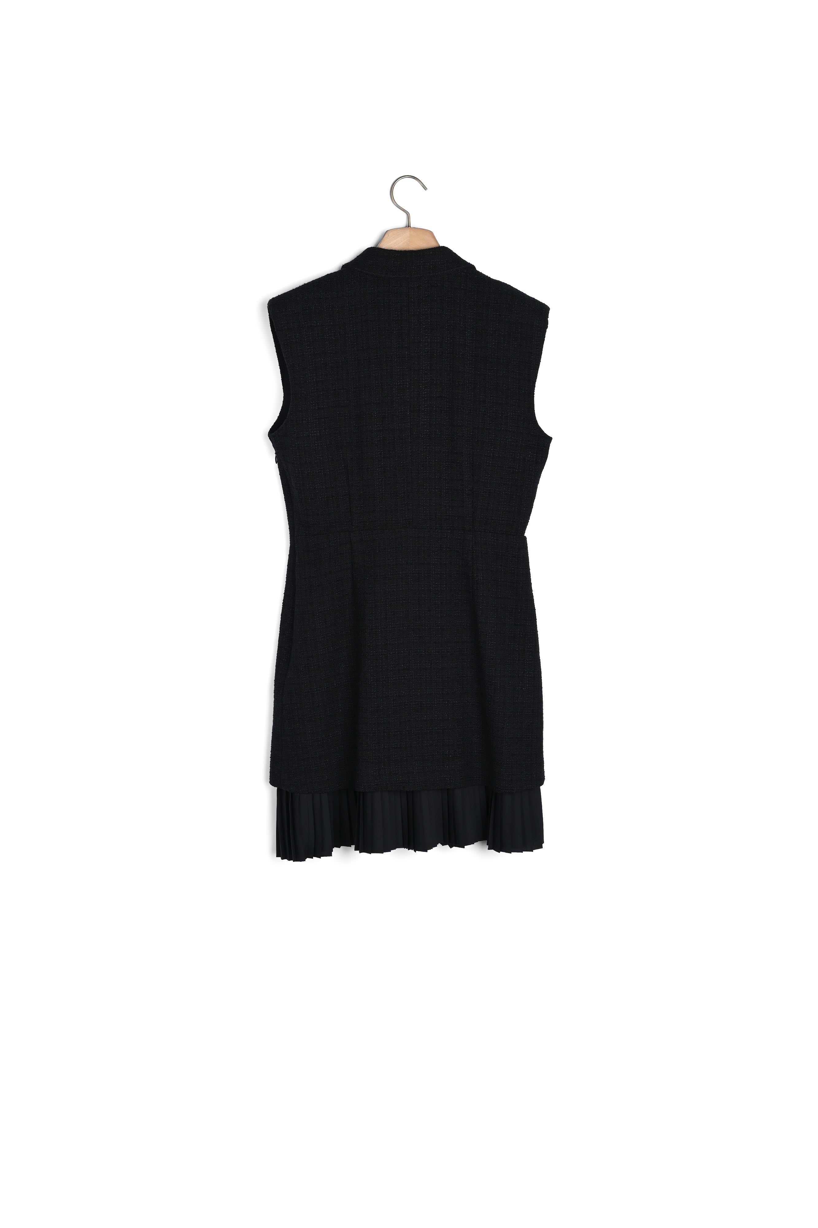 Robe plissée en tweed Sandro seconde main