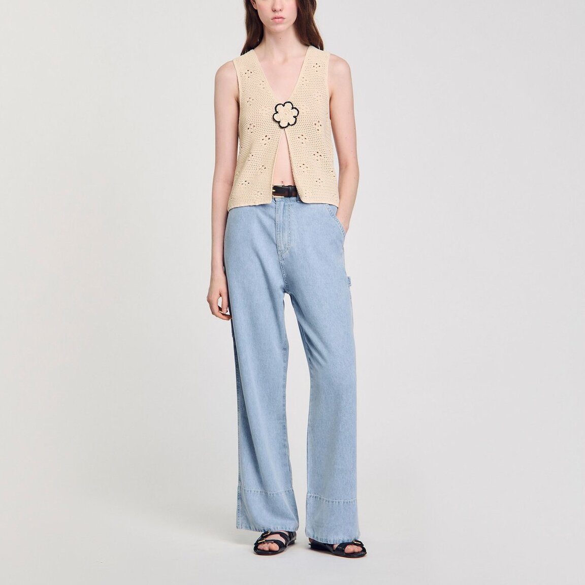 Jean large Sandro seconde main