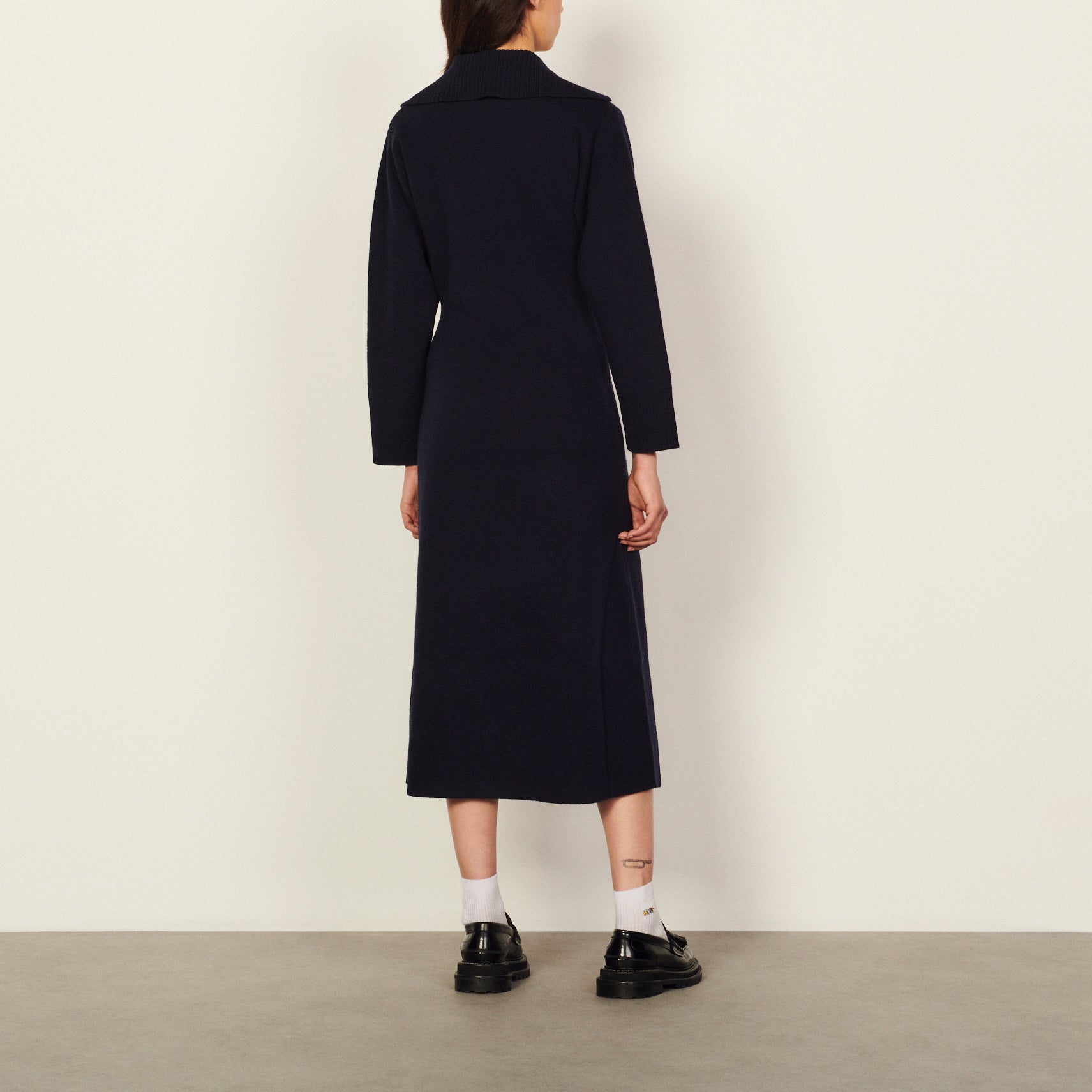 Robe Navy Sandro seconde main