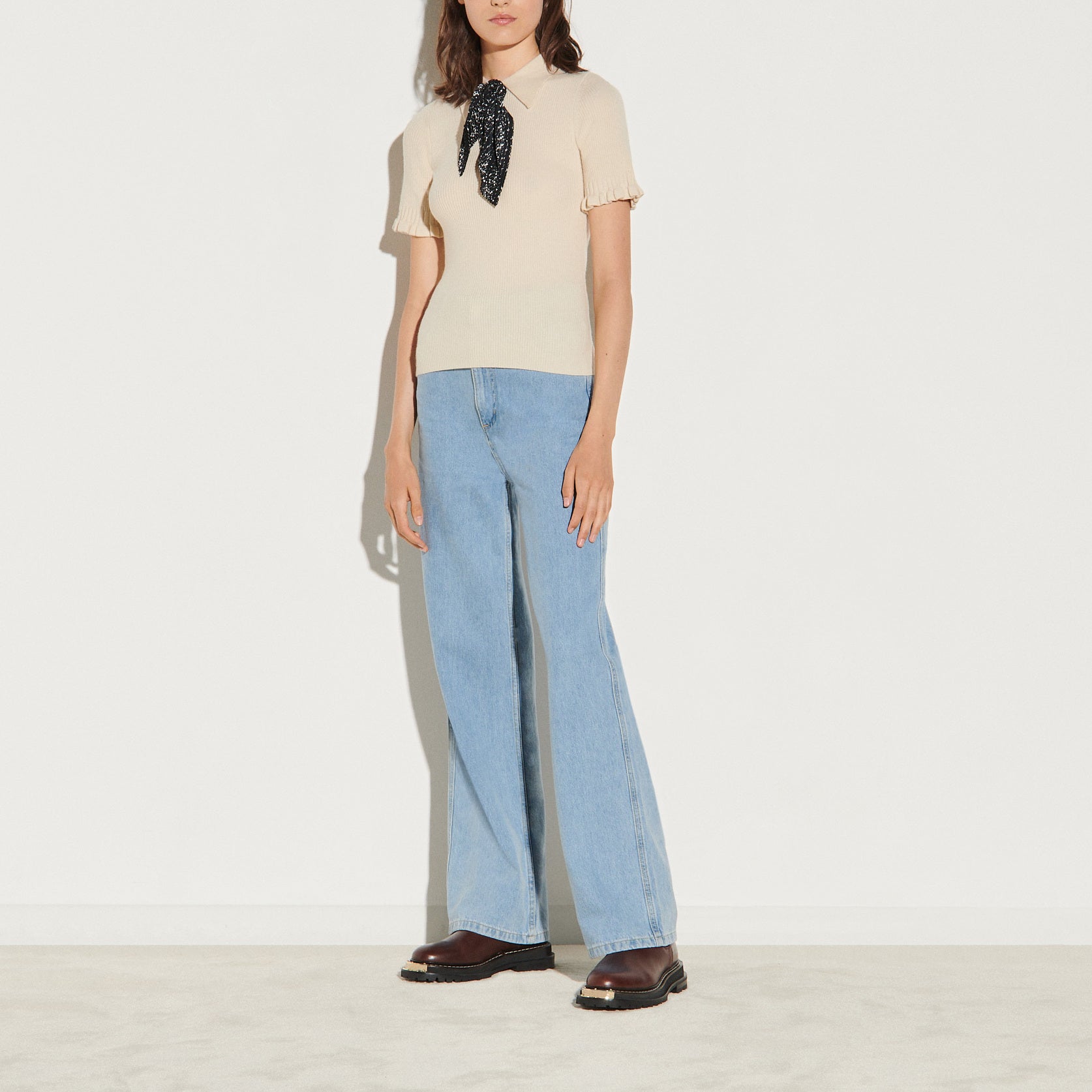 Pull à manches courtes Sandro seconde main