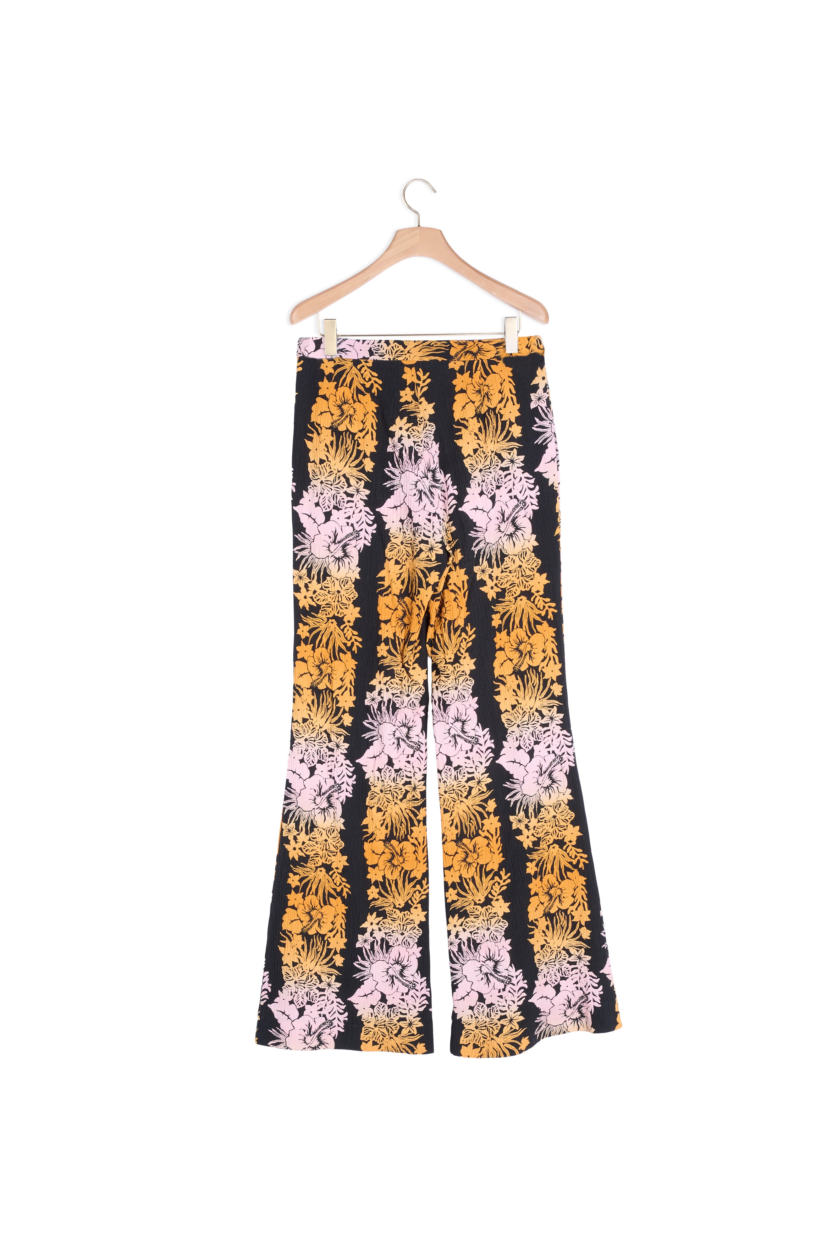 Pantalon fluide imprimé Hawaï Sandro seconde main