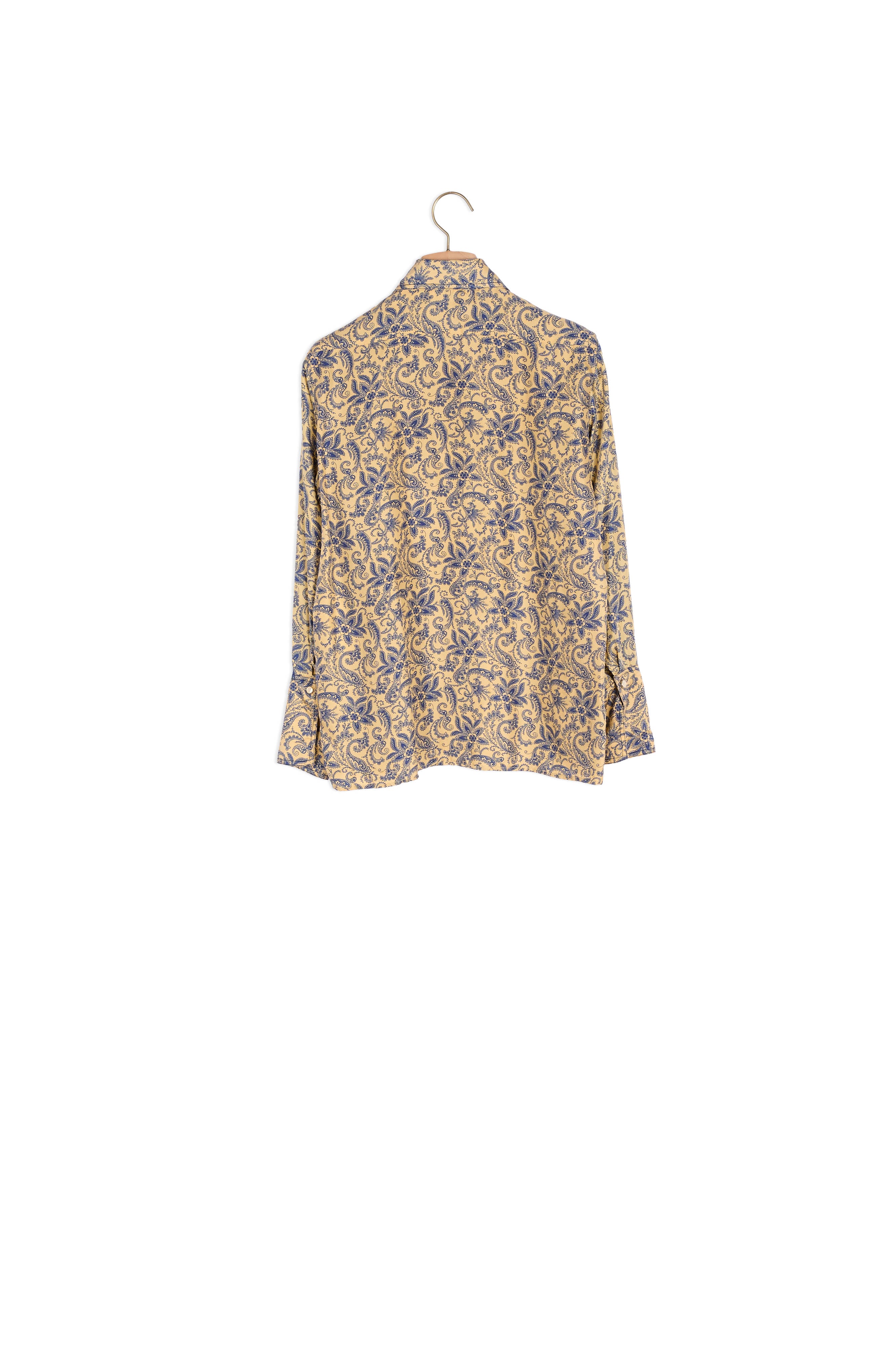 Chemise fluide en soie imprimée Sandro seconde main