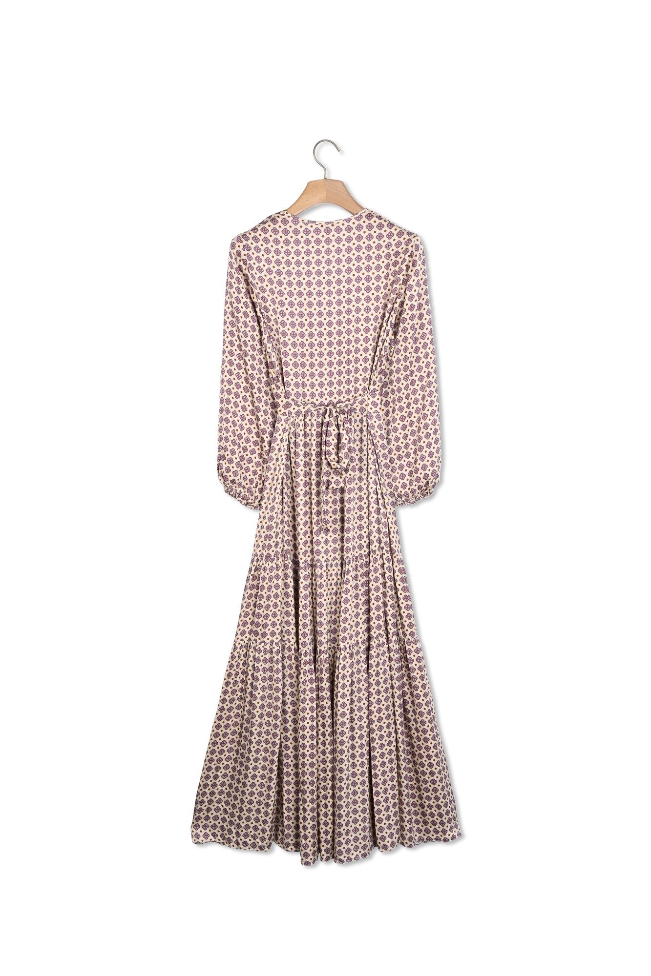 Robe longue imprimée Sandro seconde main