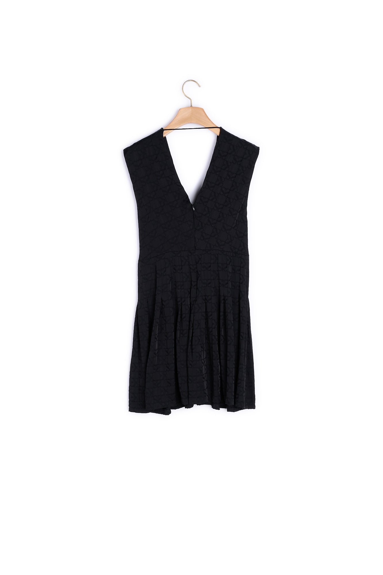 Robe courte en jacquard ton sur ton Sandro seconde main