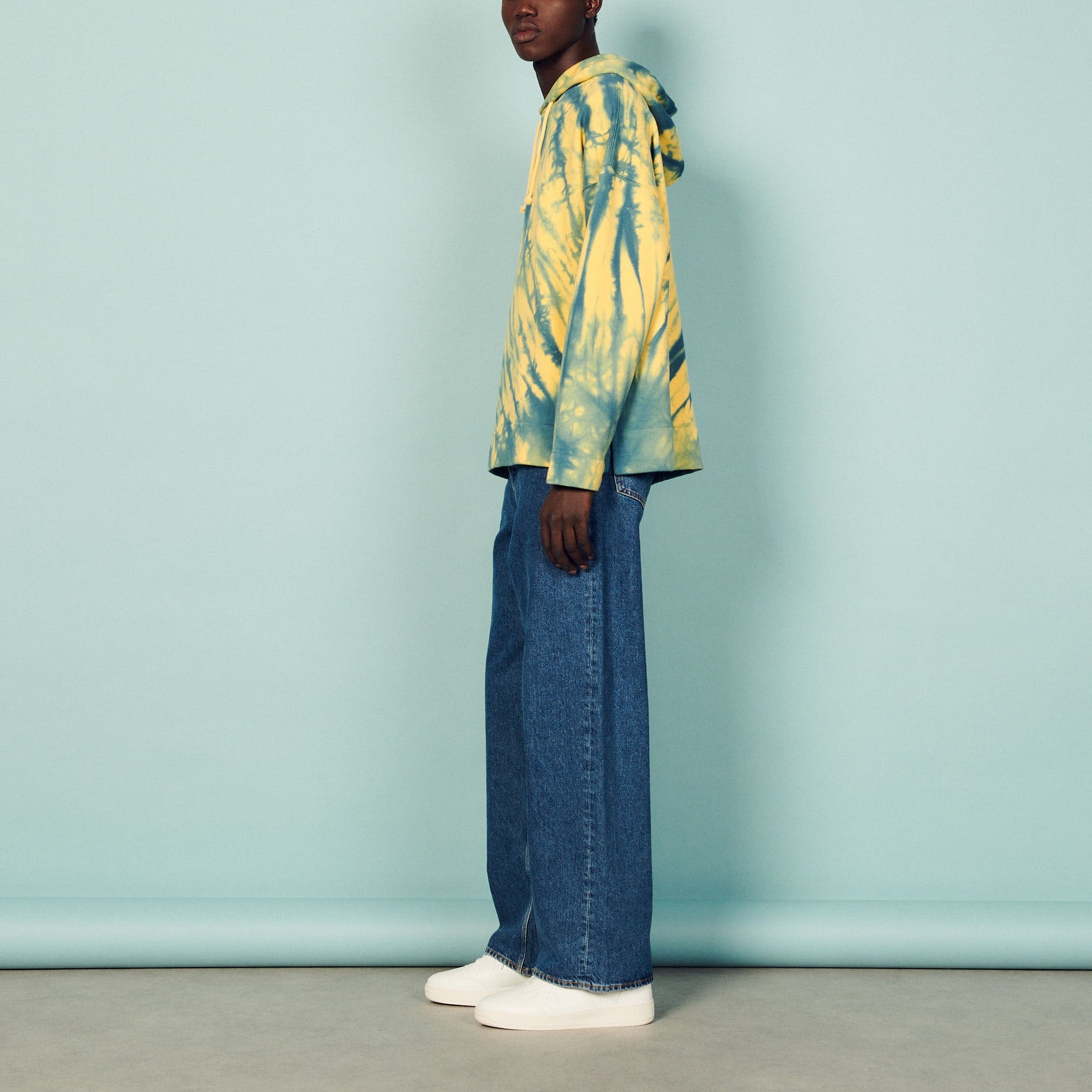 Hoodie tie and dye Sandro seconde main