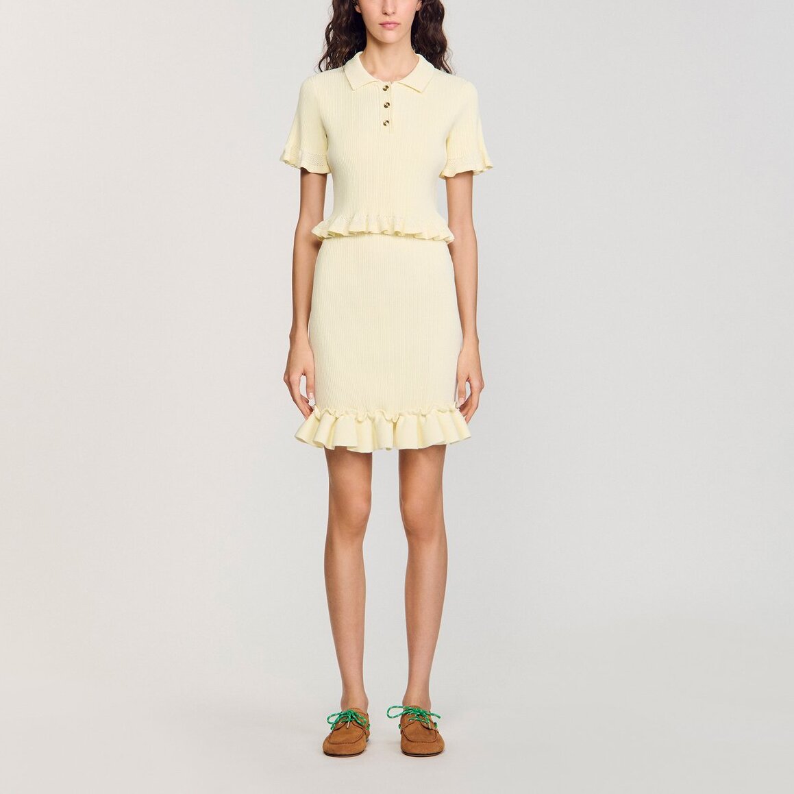 Pull à volants Sandro seconde main