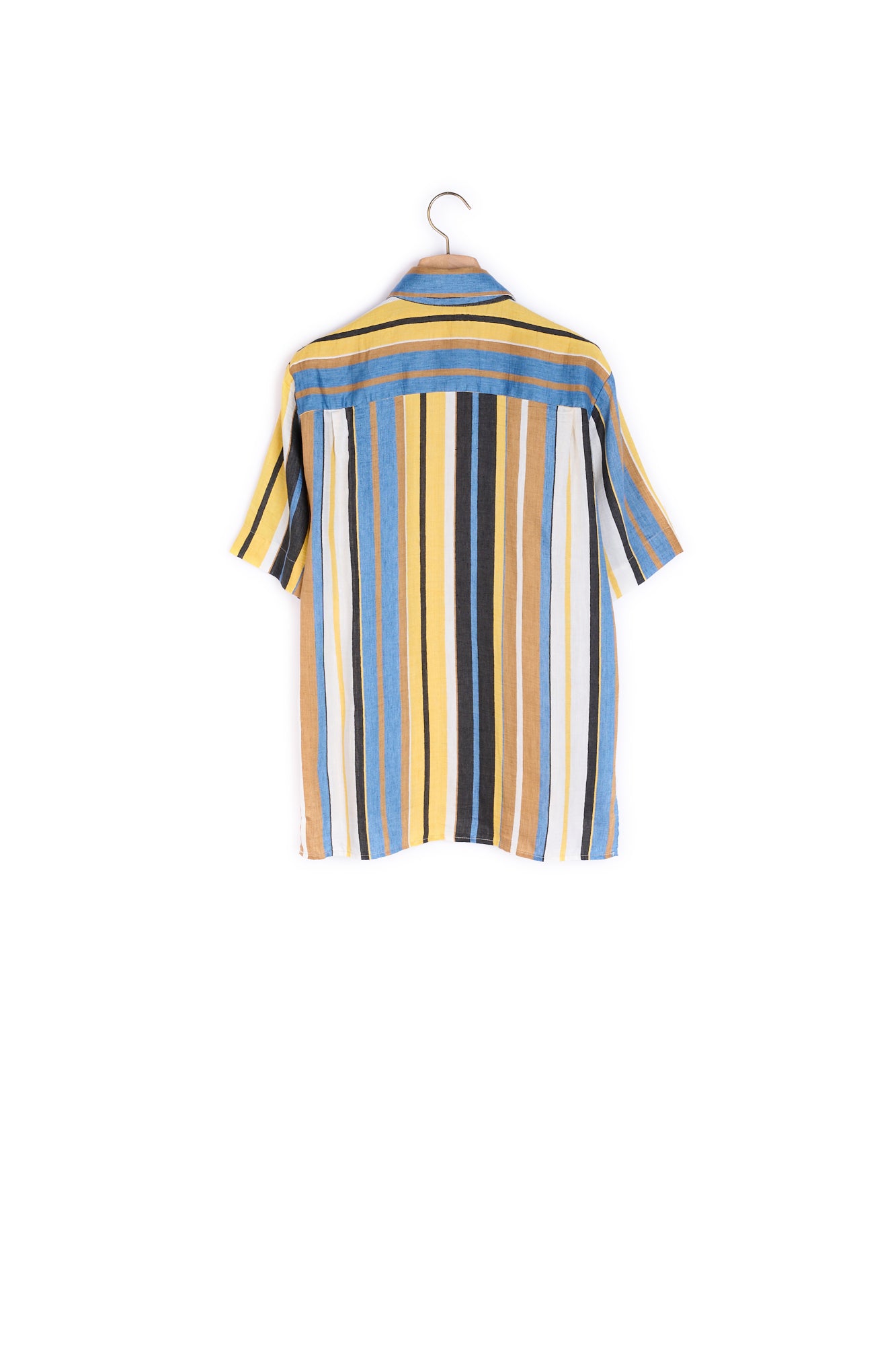 Chemise rayée en lin Sandro seconde main