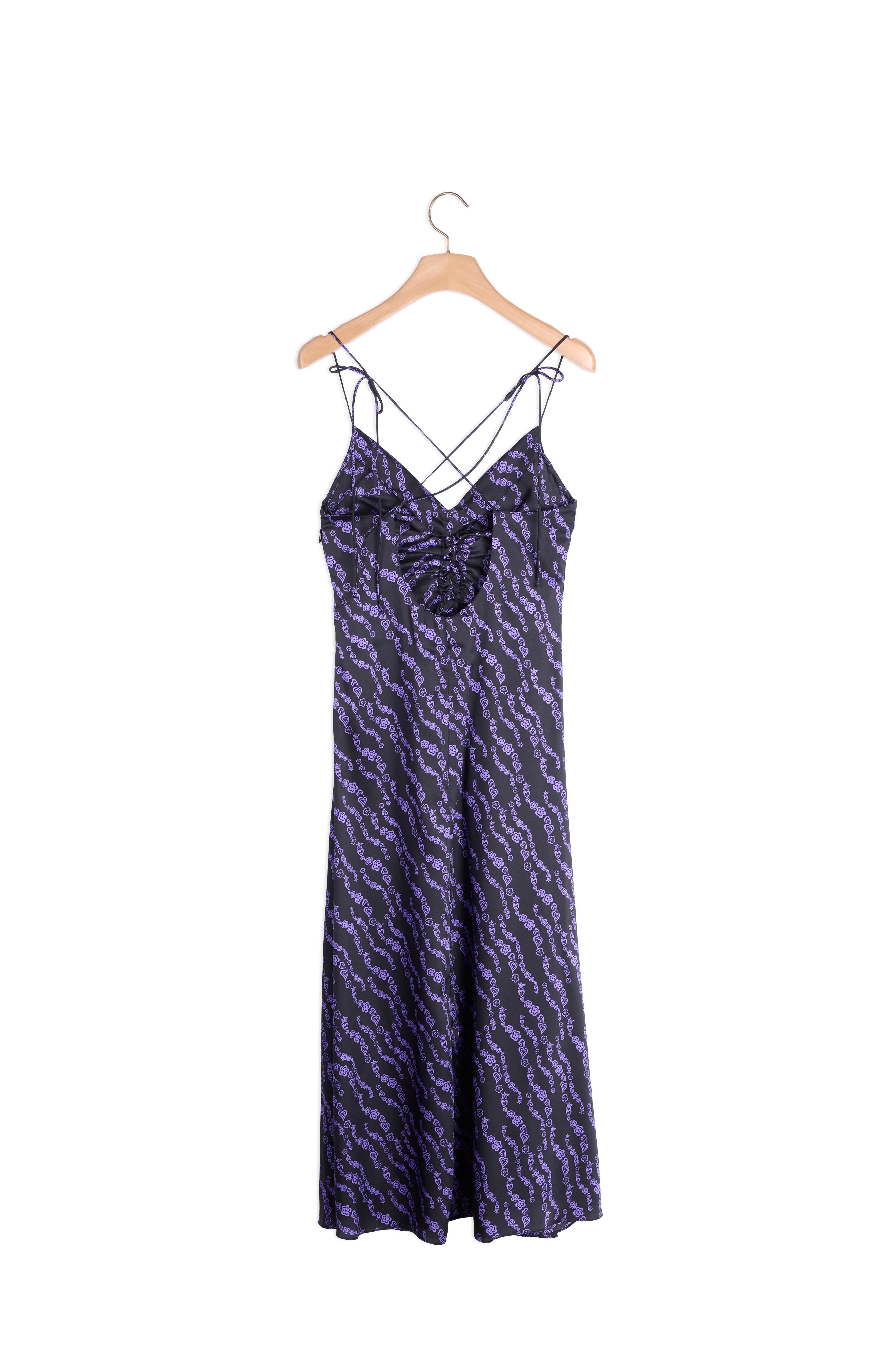 Robe longue à fines bretelles Sandro seconde main