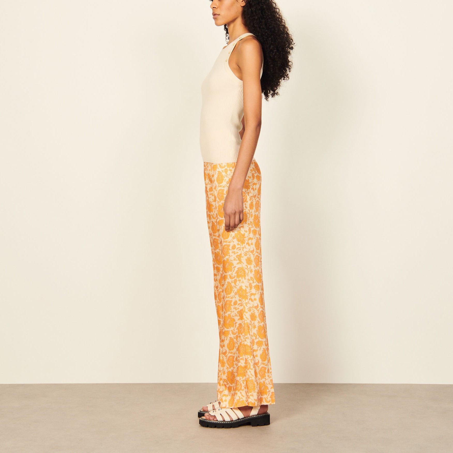 Débardeur à rivets en métal Sandro seconde main