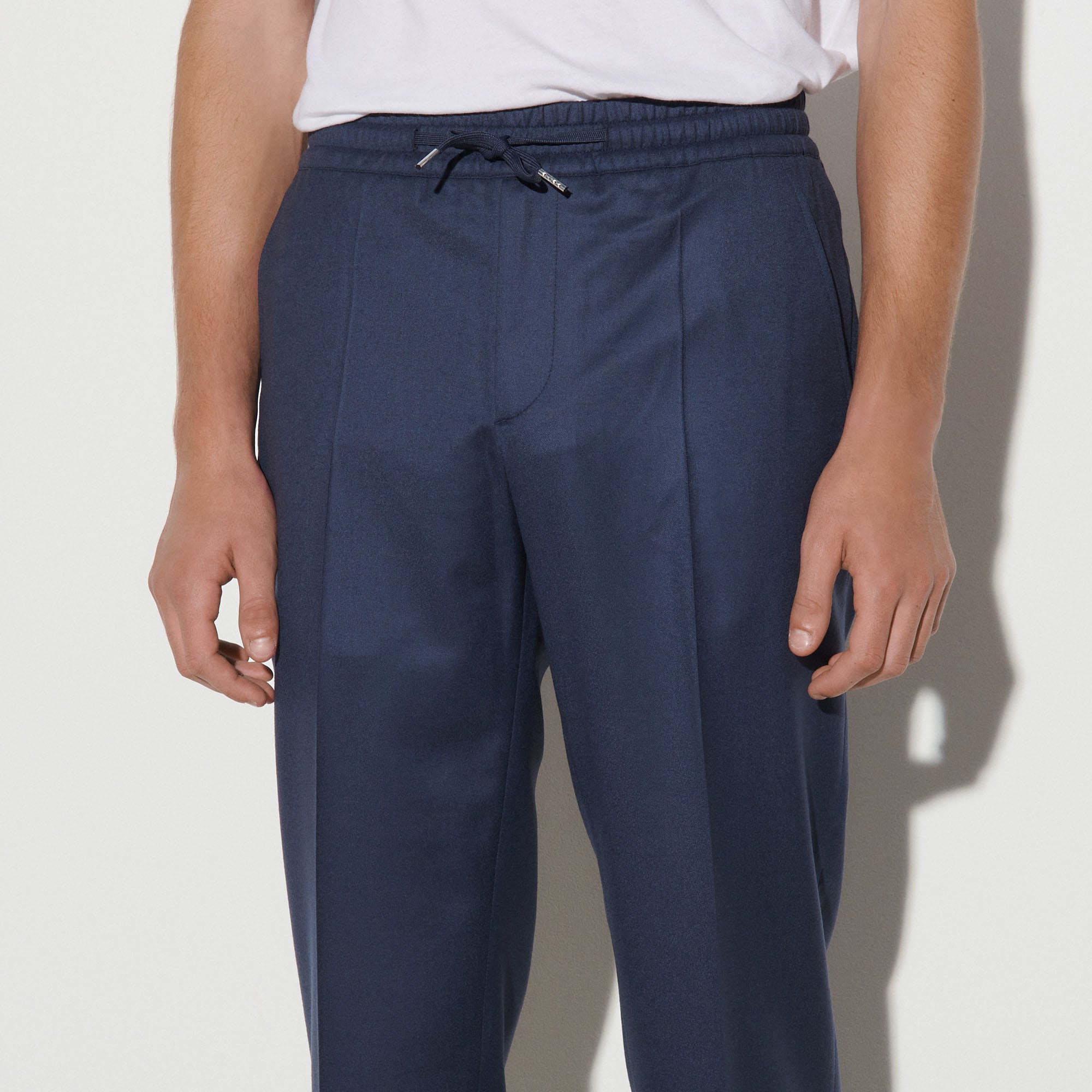 Pantalon en flanelle Sandro seconde main
