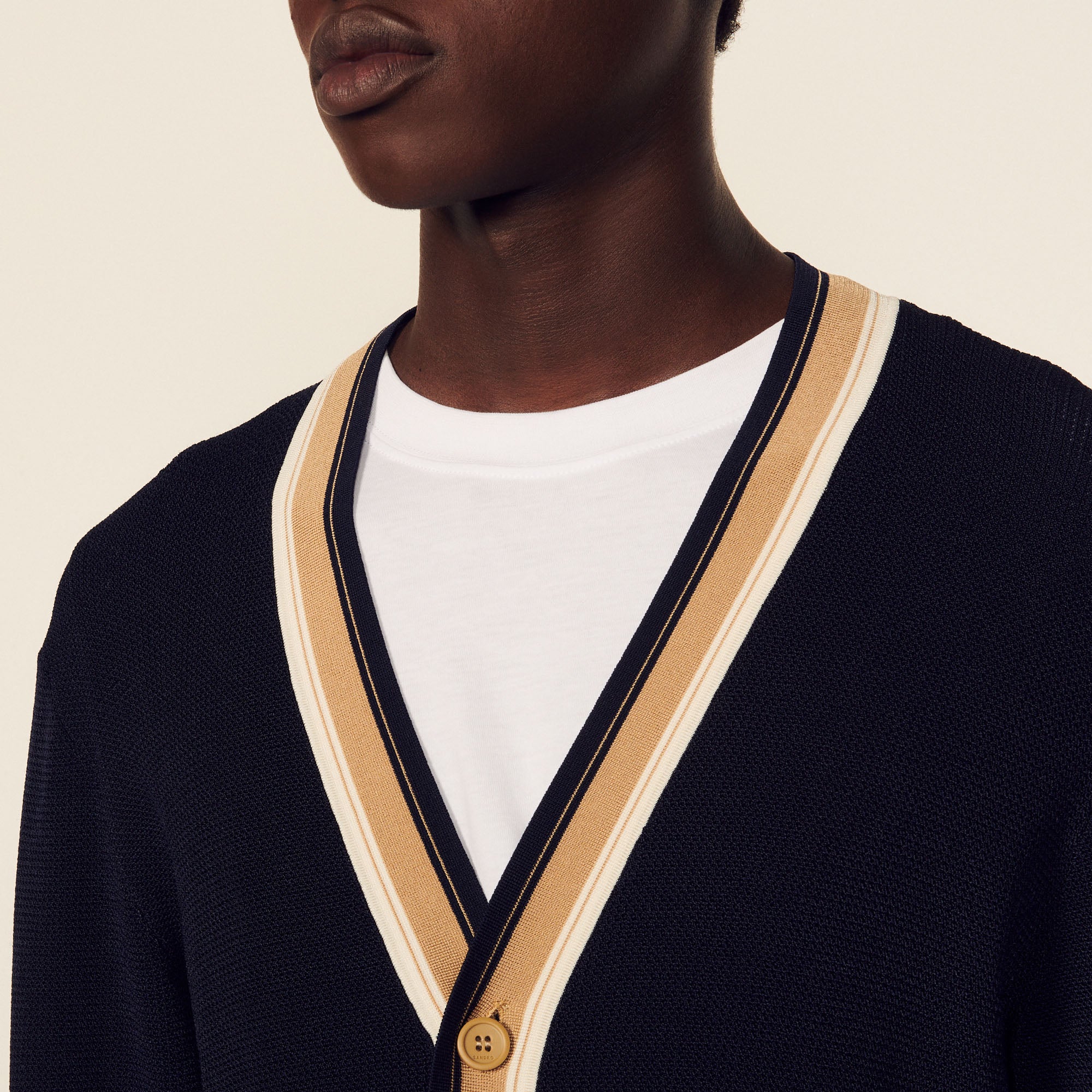 Cardigan en Maille fine Sandro seconde main