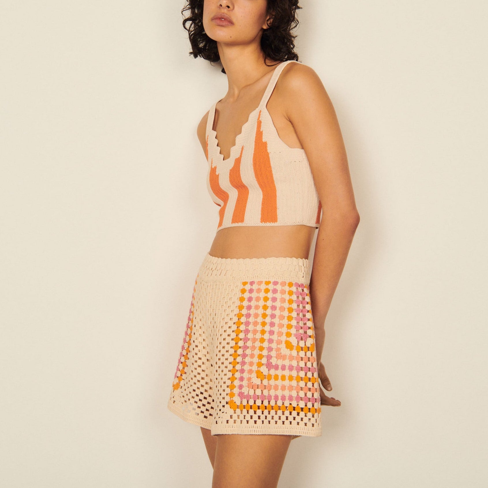 Short en crochet Sandro seconde main