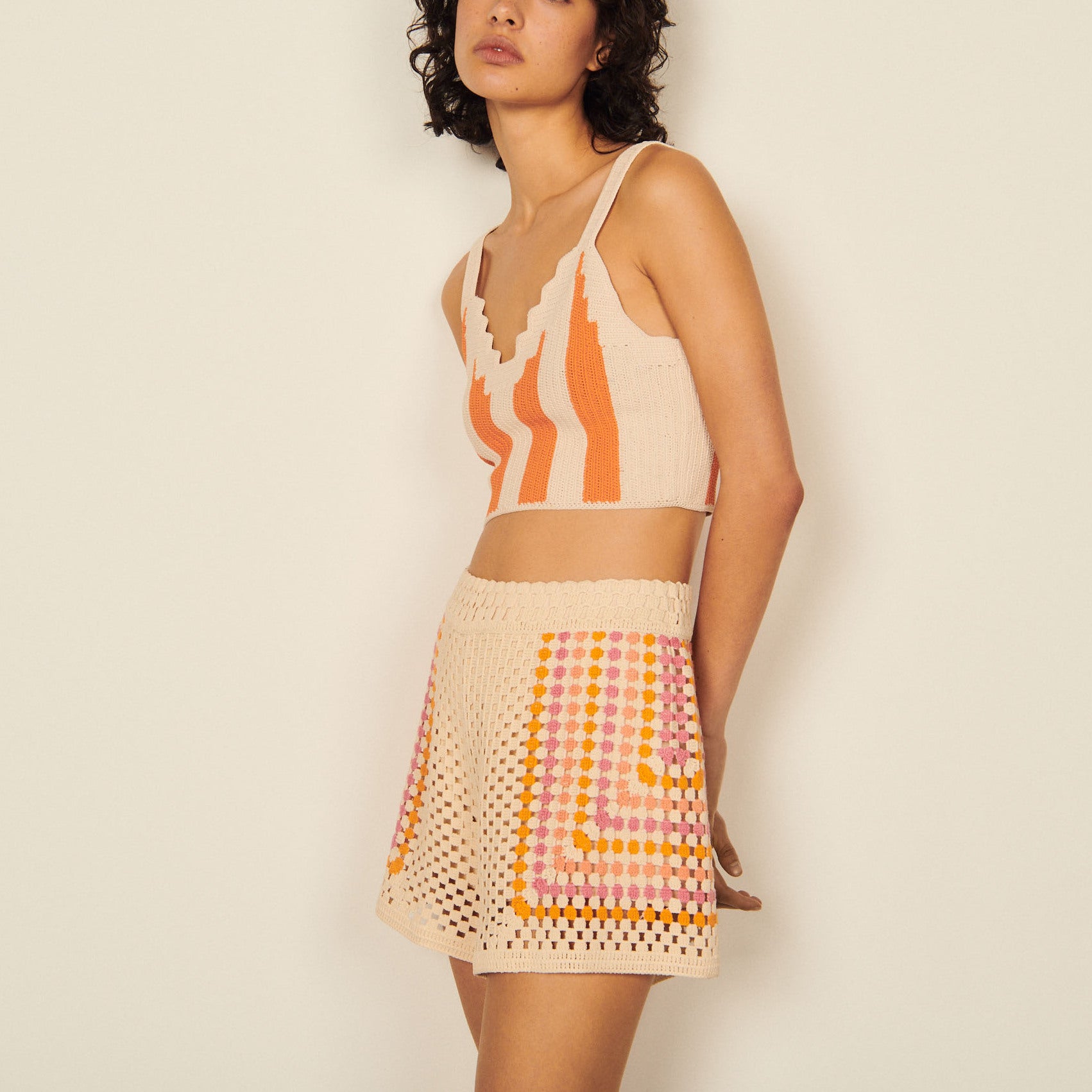 Short en crochet Sandro seconde main