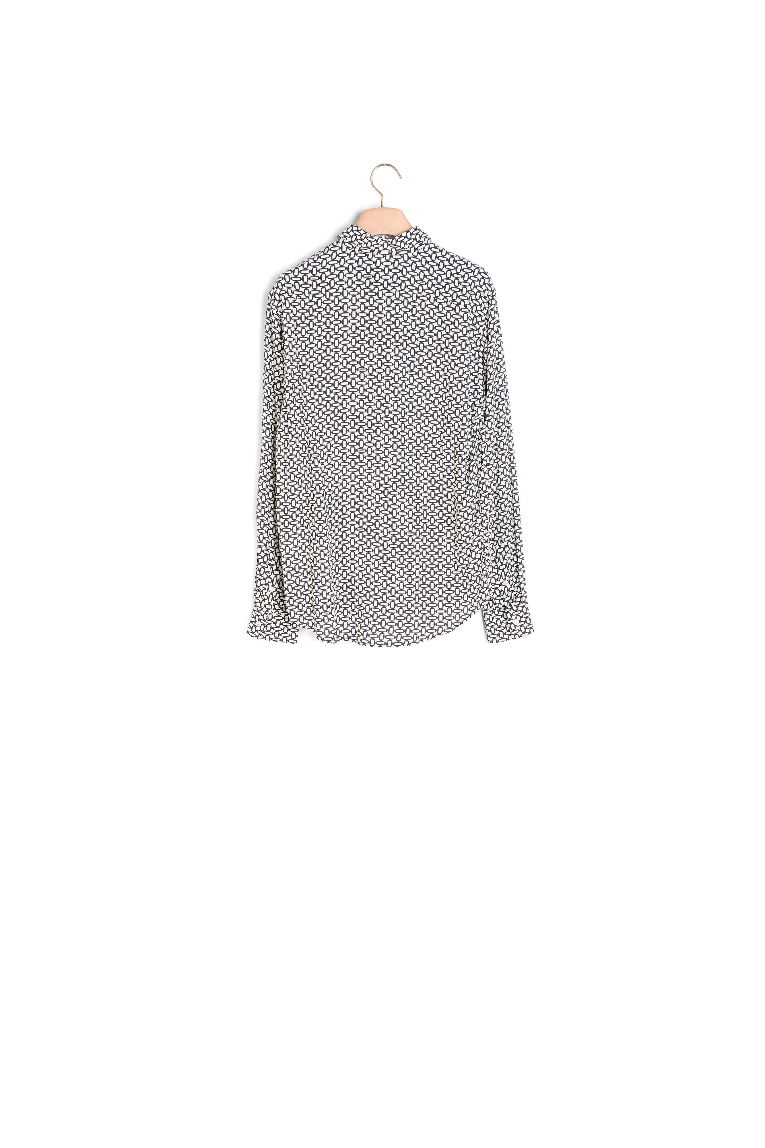 Chemise Noir Sandro seconde main