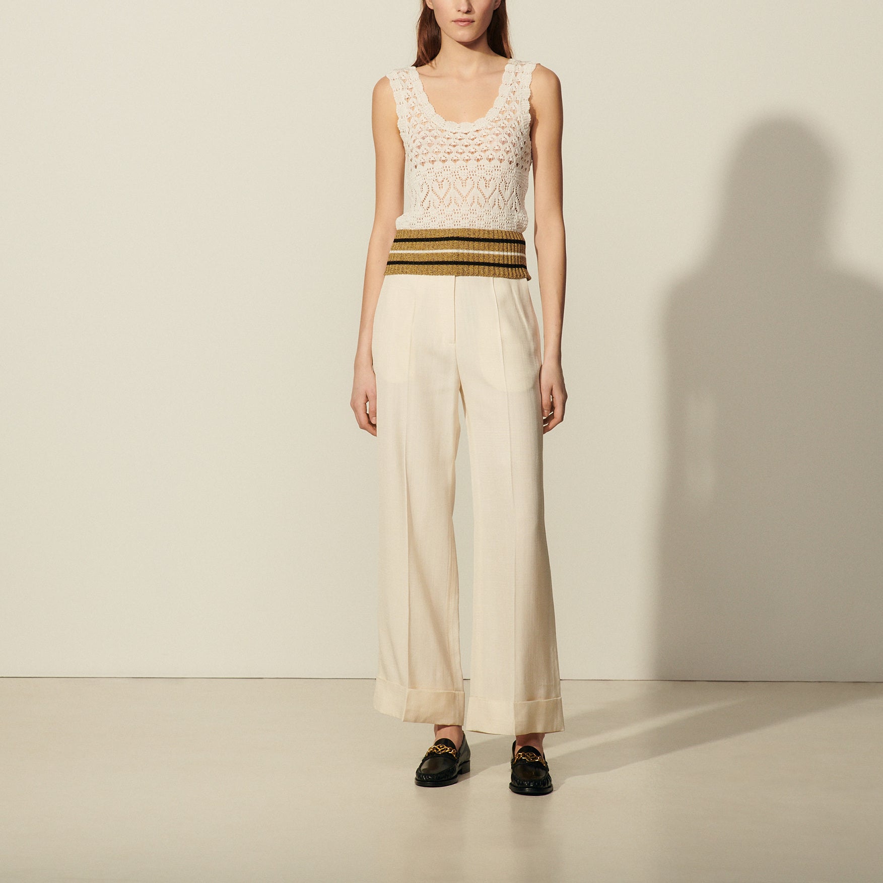 Débardeur en Maille Sandro seconde main