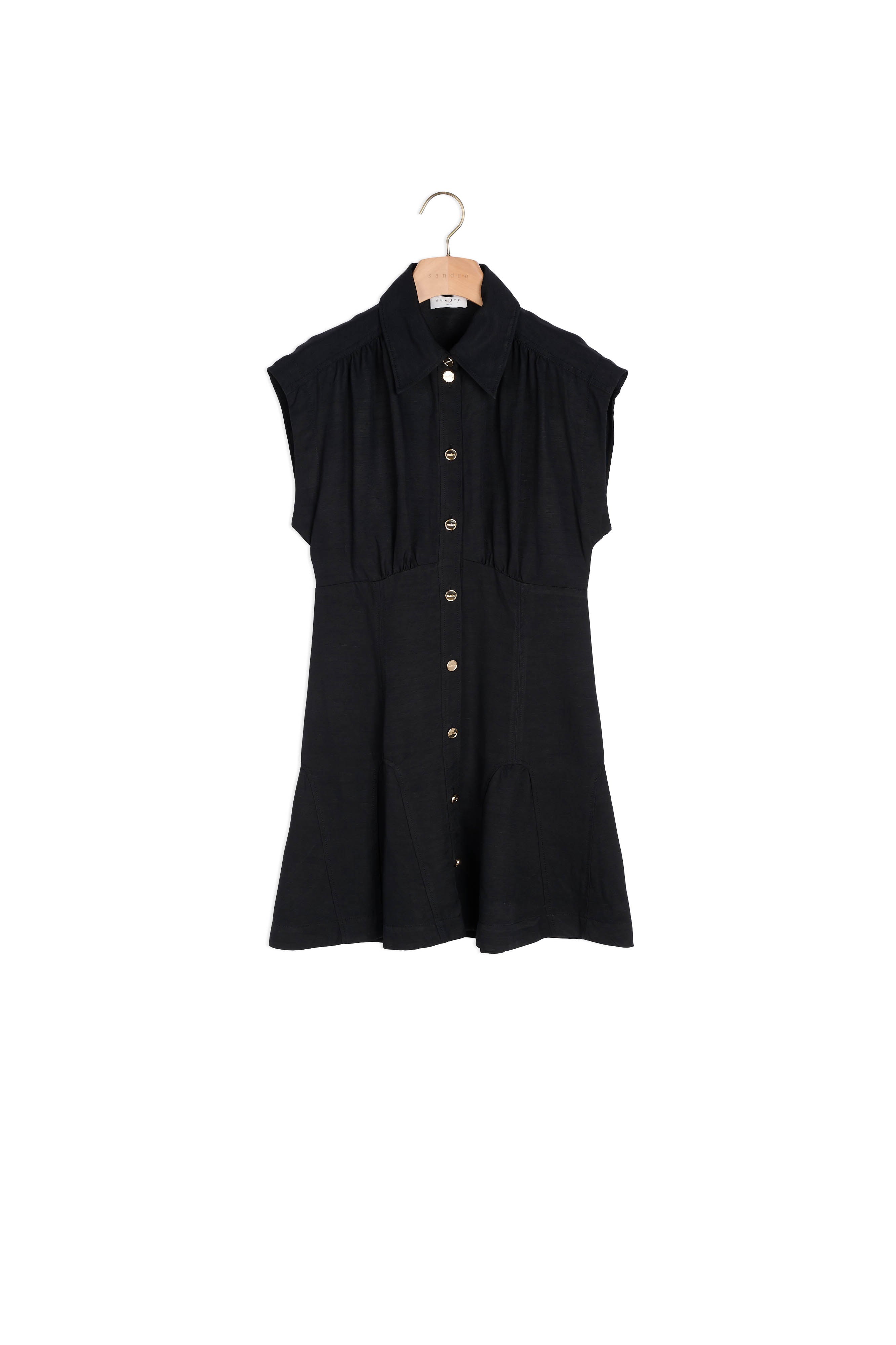 Robe courte sans manches Sandro seconde main