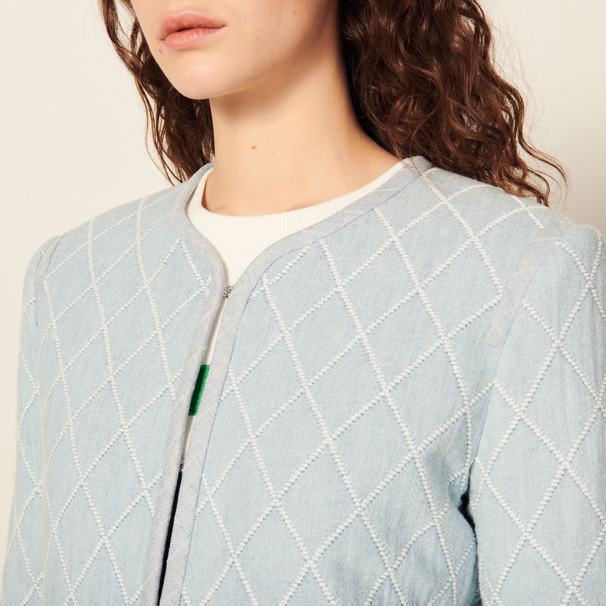 Veste en Jean Sandro seconde main