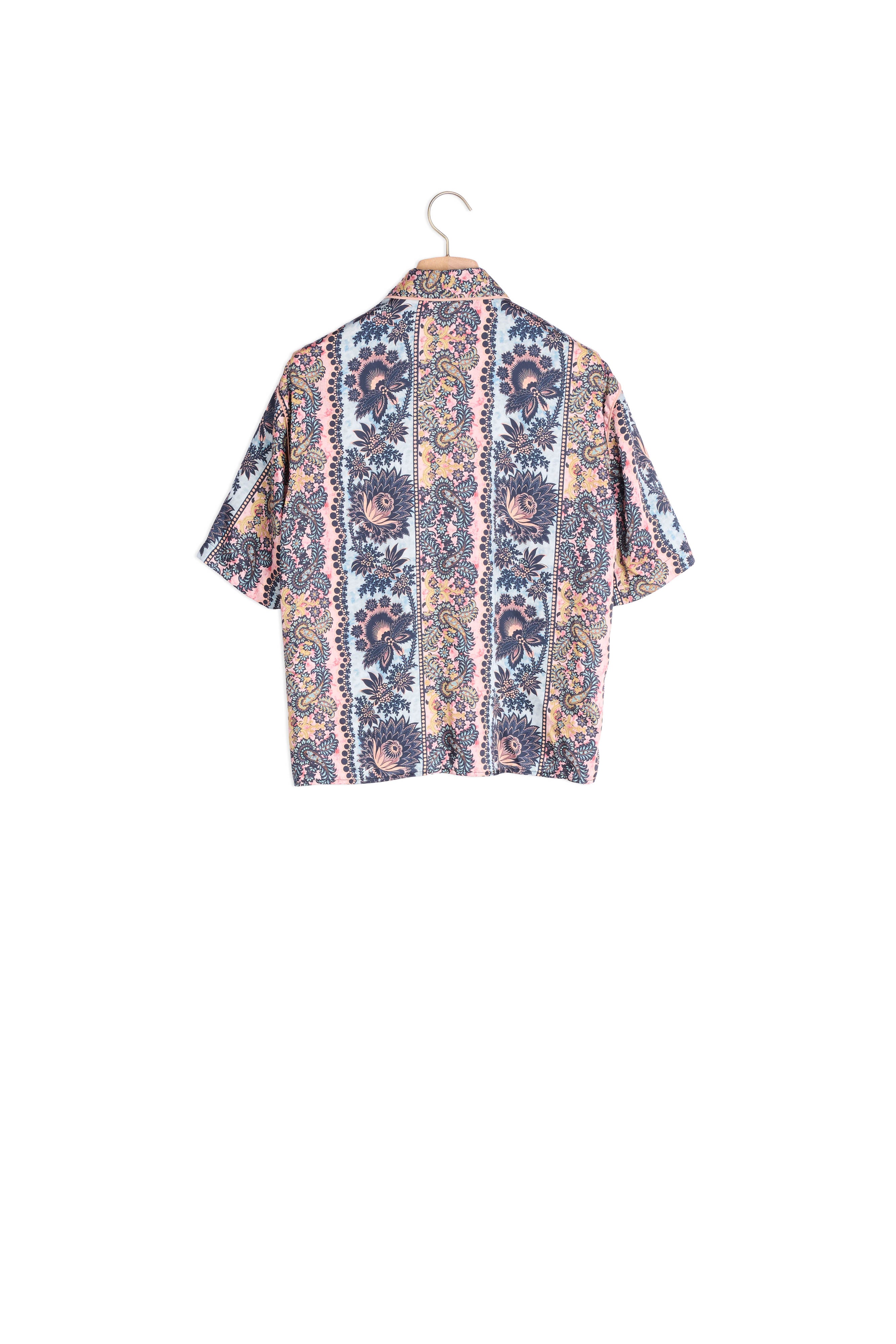 Chemise fluide imprimé tie&dye baroque Sandro seconde main